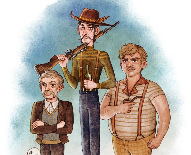 Иллюстрация для книги — Иллюстрация, Графика на Dprofile