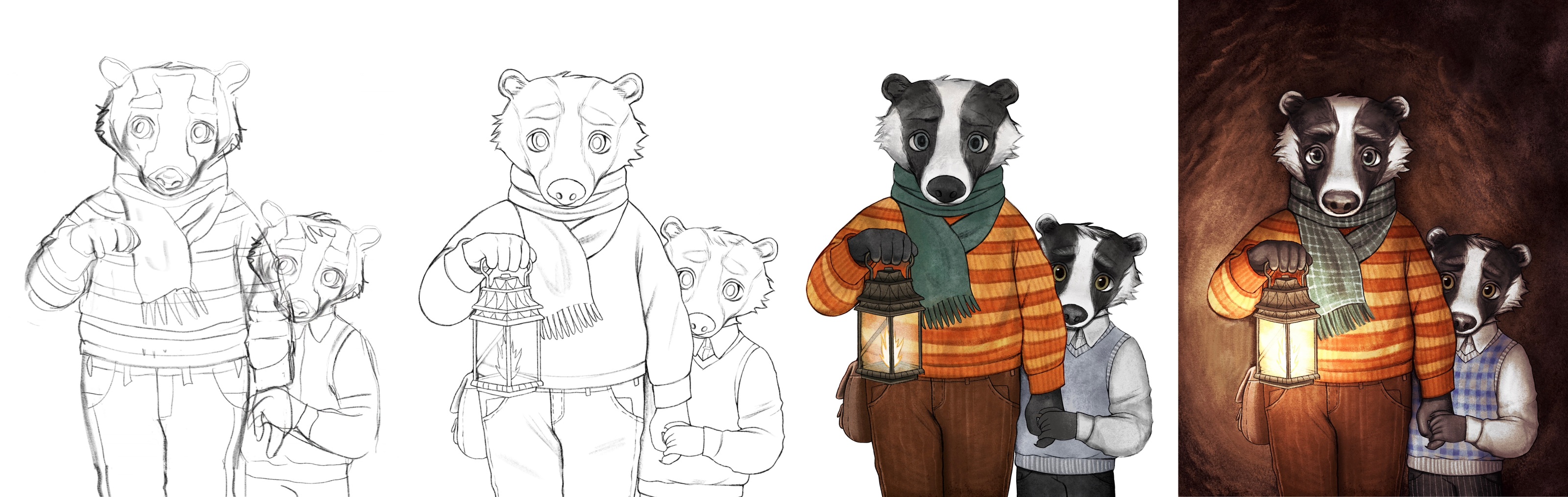 Иллюстрация для книги — Изображение №2 — Иллюстрация, Графика на Dprofile