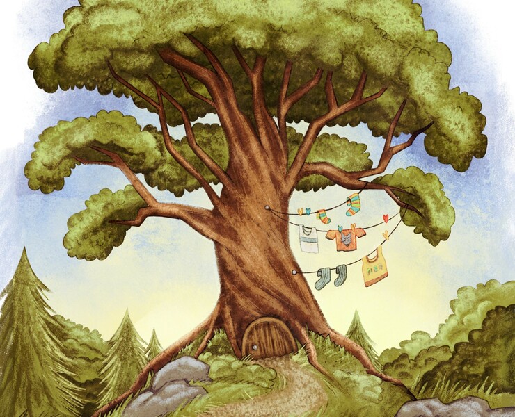 Иллюстрации для книги — Иллюстрация, Графика на Dprofile