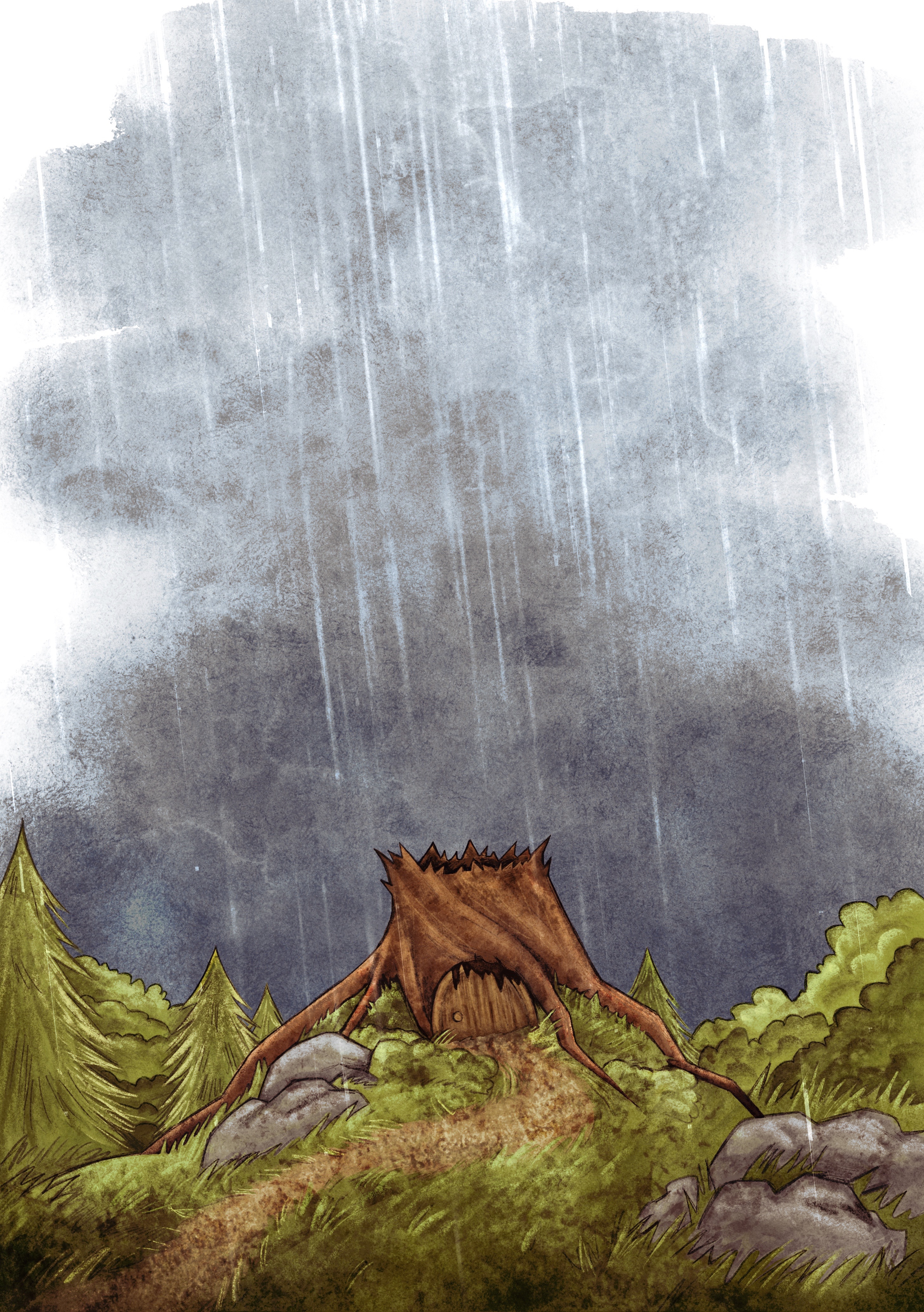 Иллюстрации для книги — Изображение №2 — Иллюстрация, Графика на Dprofile