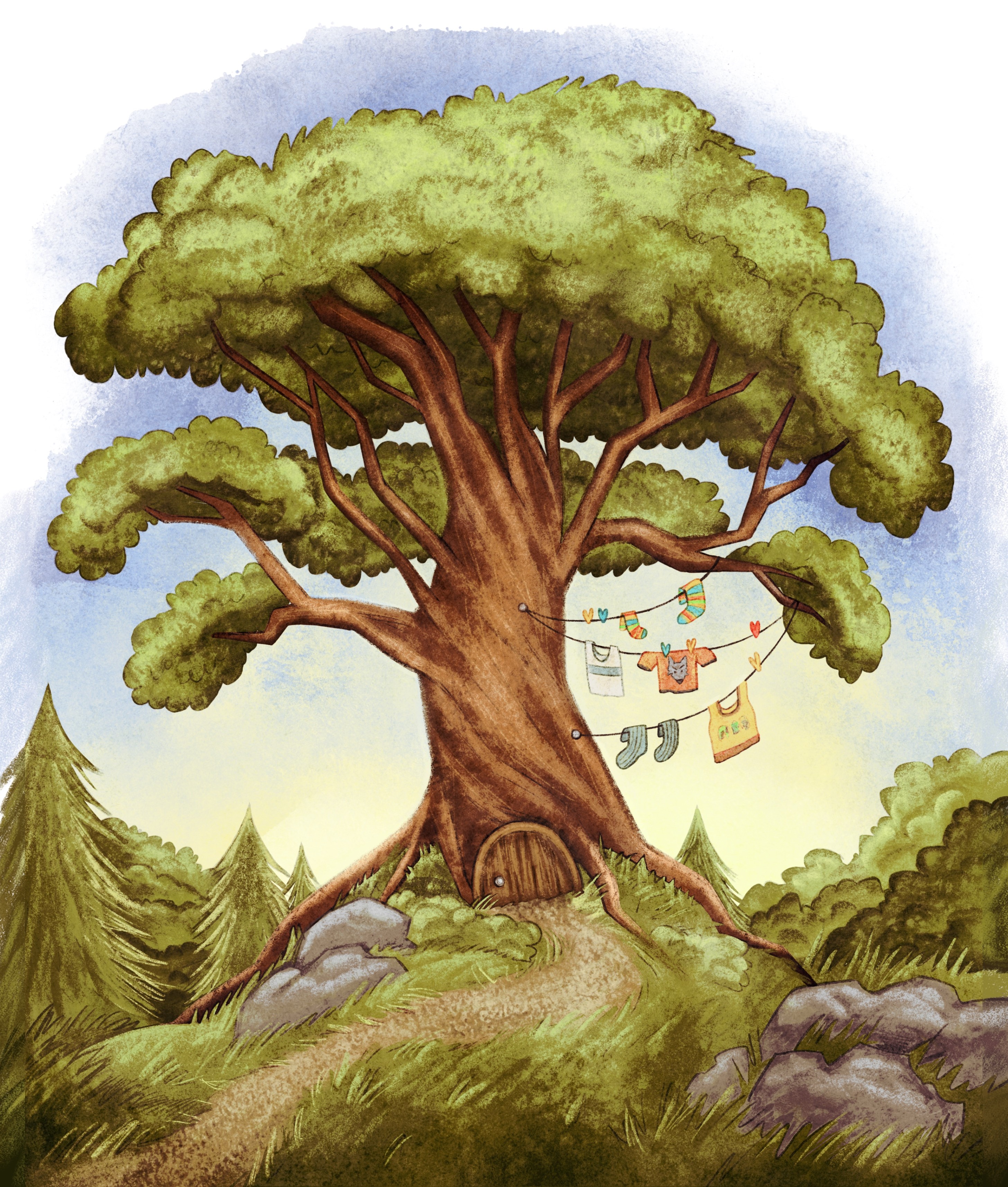 Иллюстрации для книги — Изображение №1 — Иллюстрация, Графика на Dprofile