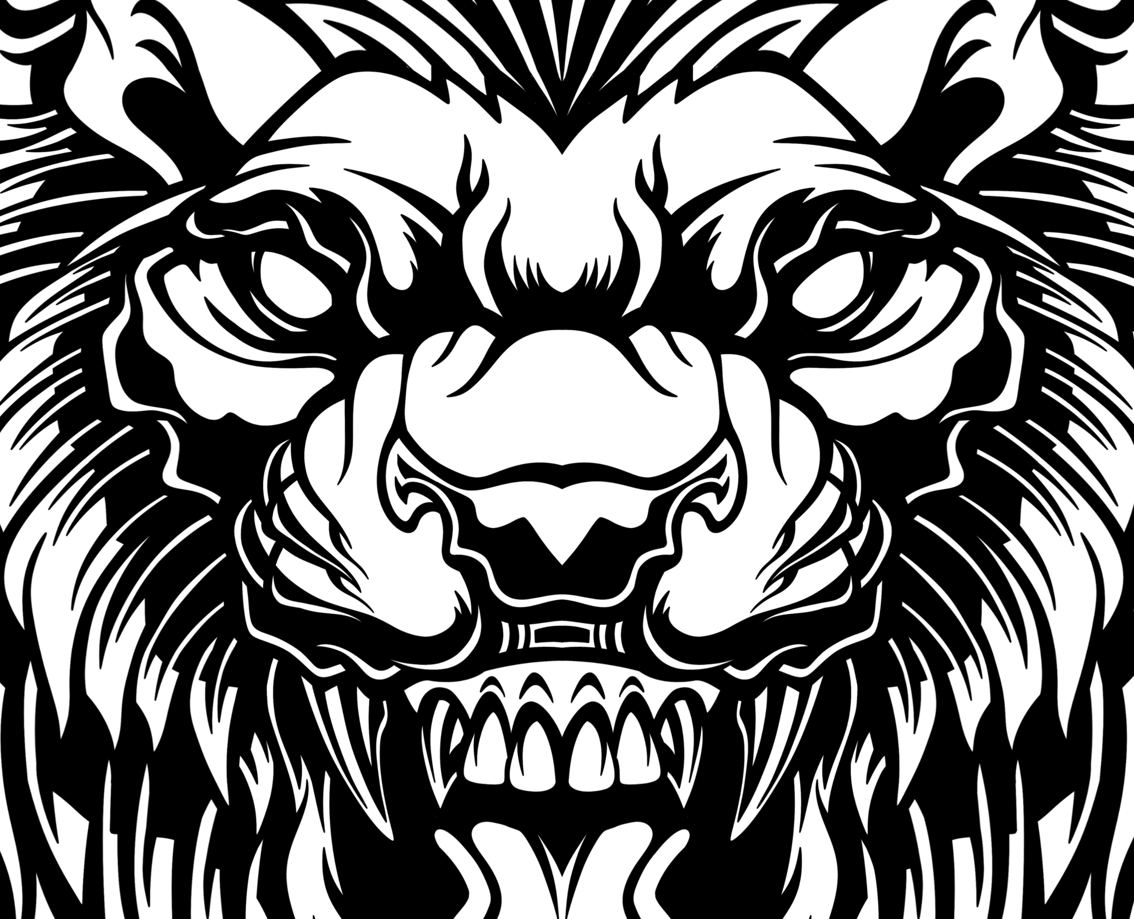 Lion — Иллюстрация, Графика на Dprofile