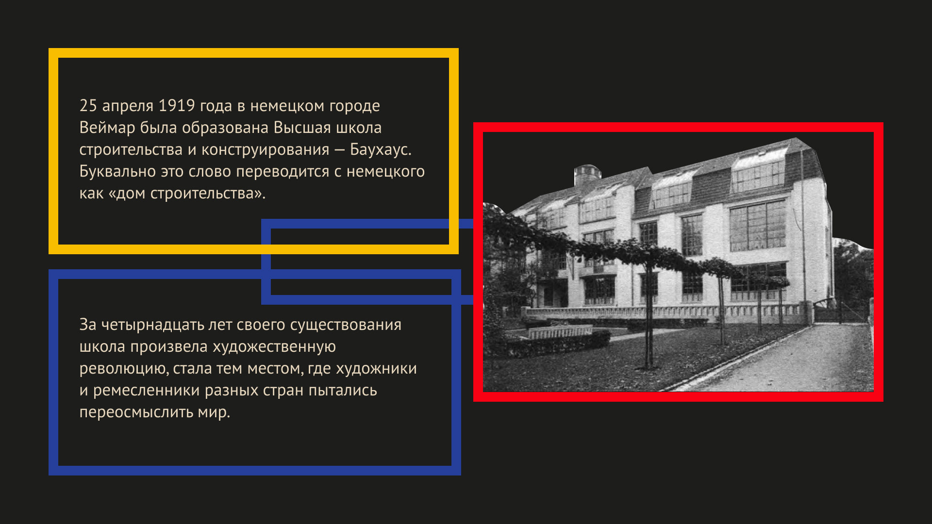 Учебный проект. Дизайн презентации о школе Bauhaus — Изображение №6 — Графика, Маркетинг на Dprofile