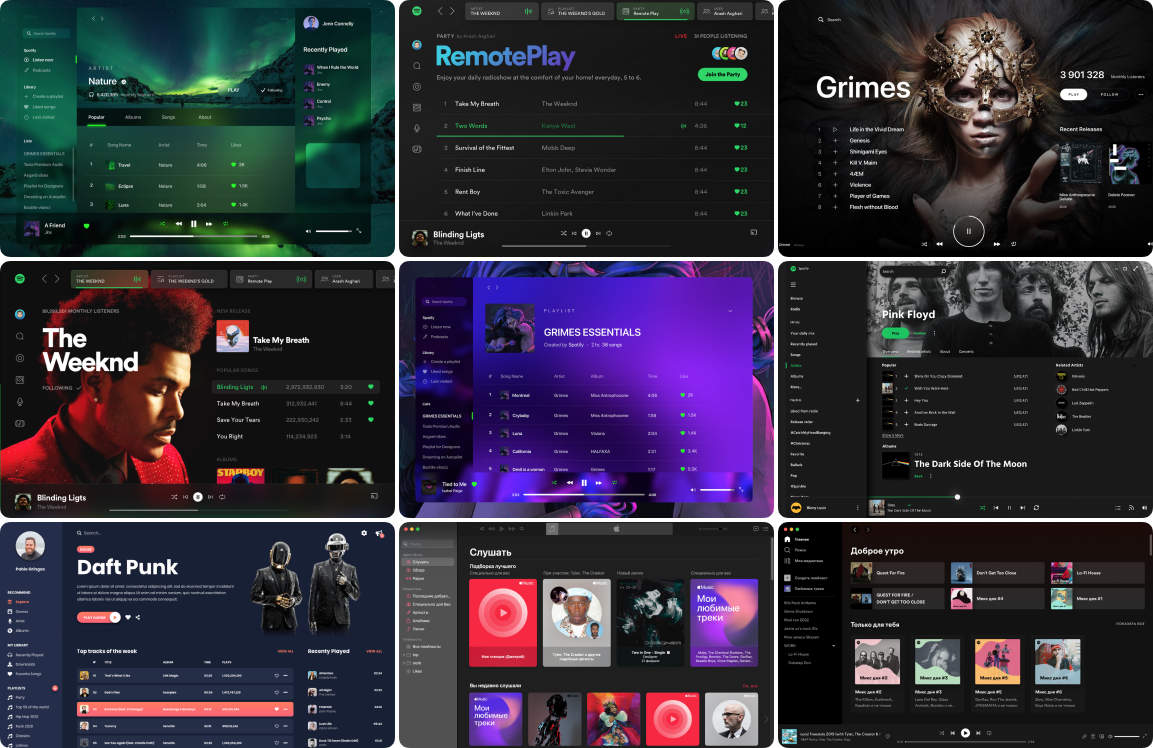 Яндекс Музыка MacOS App Concept — Изображение №4 — Интерфейсы на Dprofile