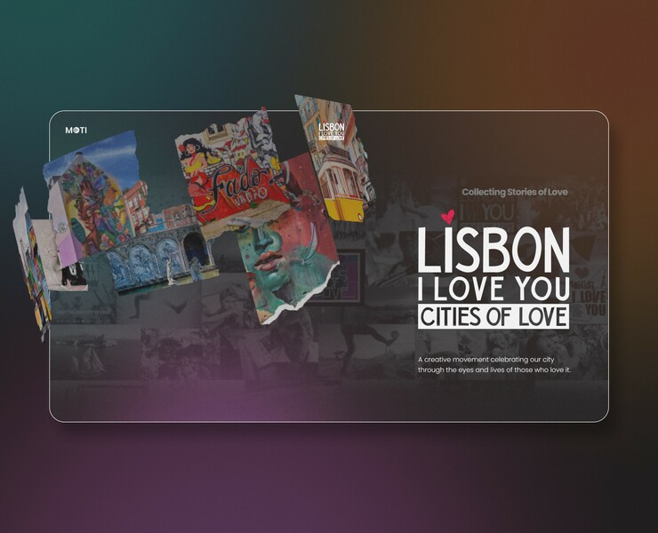MOTI | Lisbon, I Love You — Интерфейсы, Брендинг на Dprofile