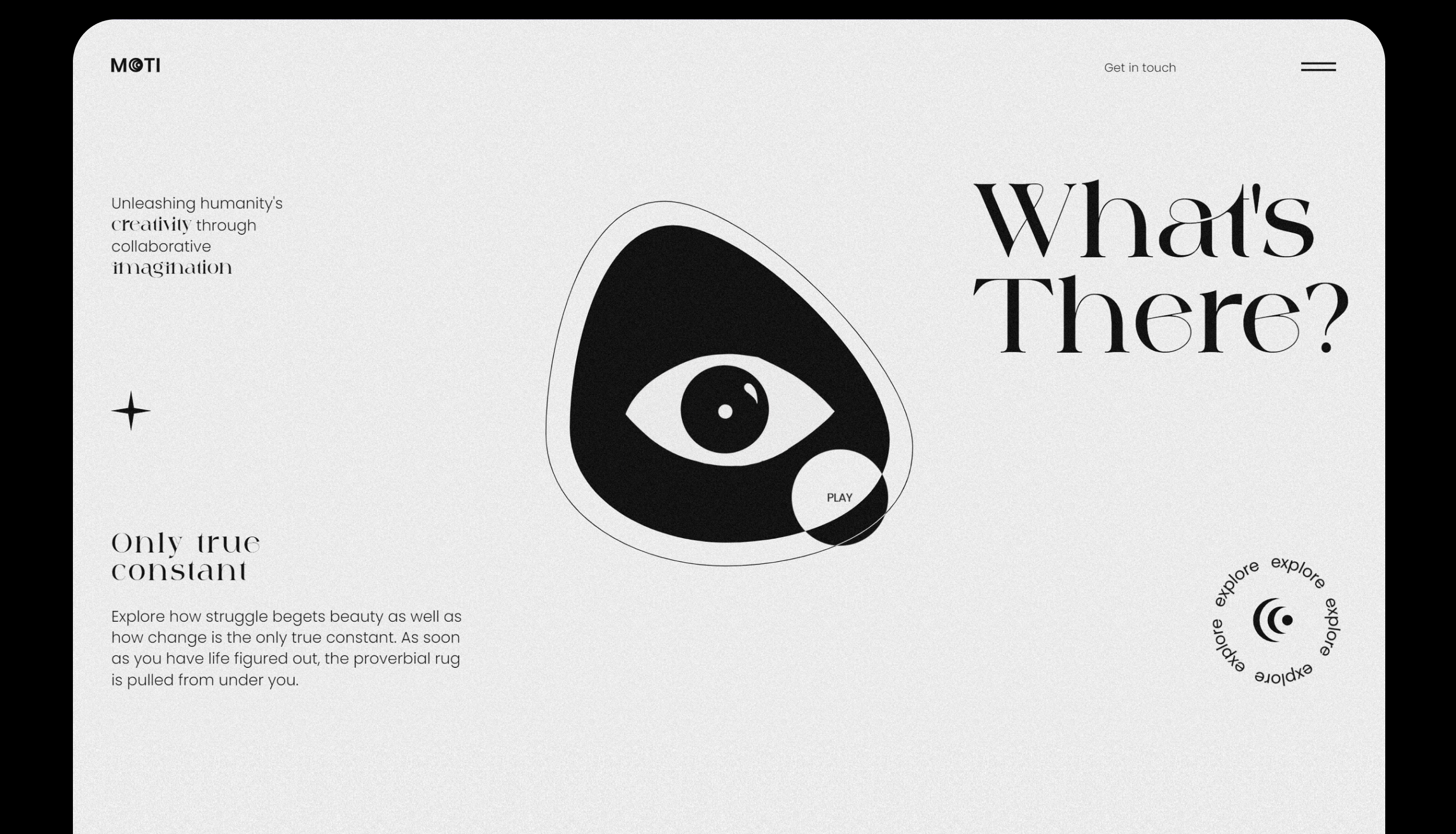 MOTI | What's There — Изображение №2 — Интерфейсы, Анимация на Dprofile