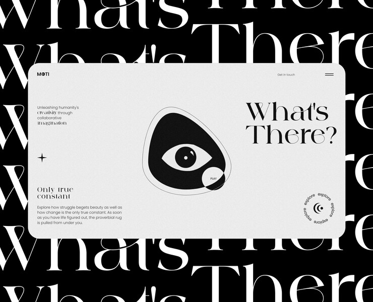 MOTI | What's There — Интерфейсы, Анимация на Dprofile