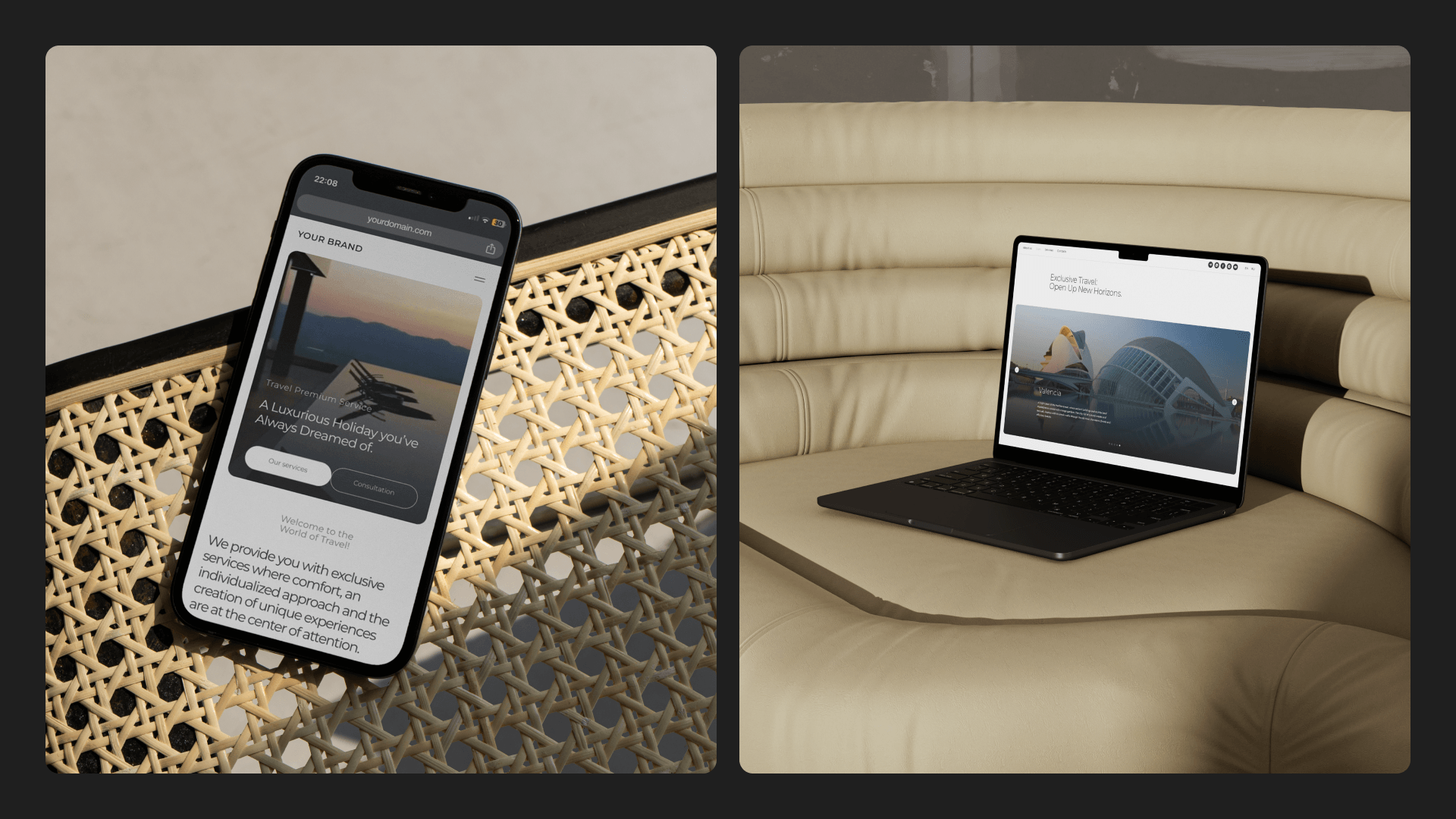 Touristic Website [Premium Template] — Изображение №6 — Интерфейсы, Маркетинг на Dprofile