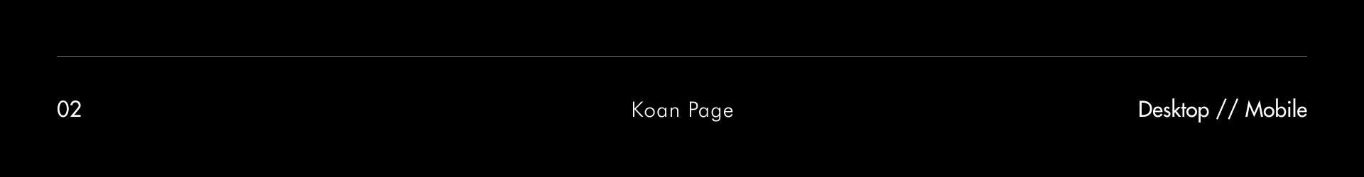 MOTI | KOAN — Изображение №10 — Интерфейсы, Анимация на Dprofile
