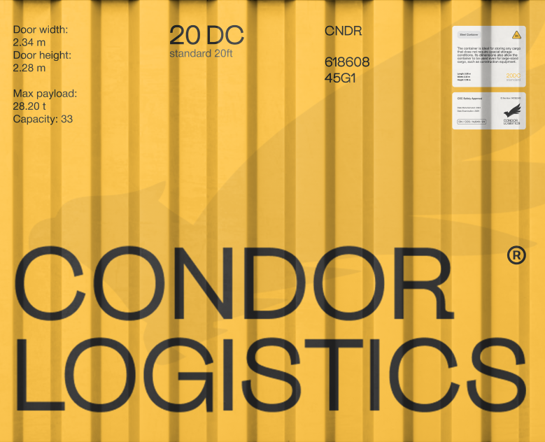 CONDOR LOGISTICS — Интерфейсы, Брендинг на Dprofile