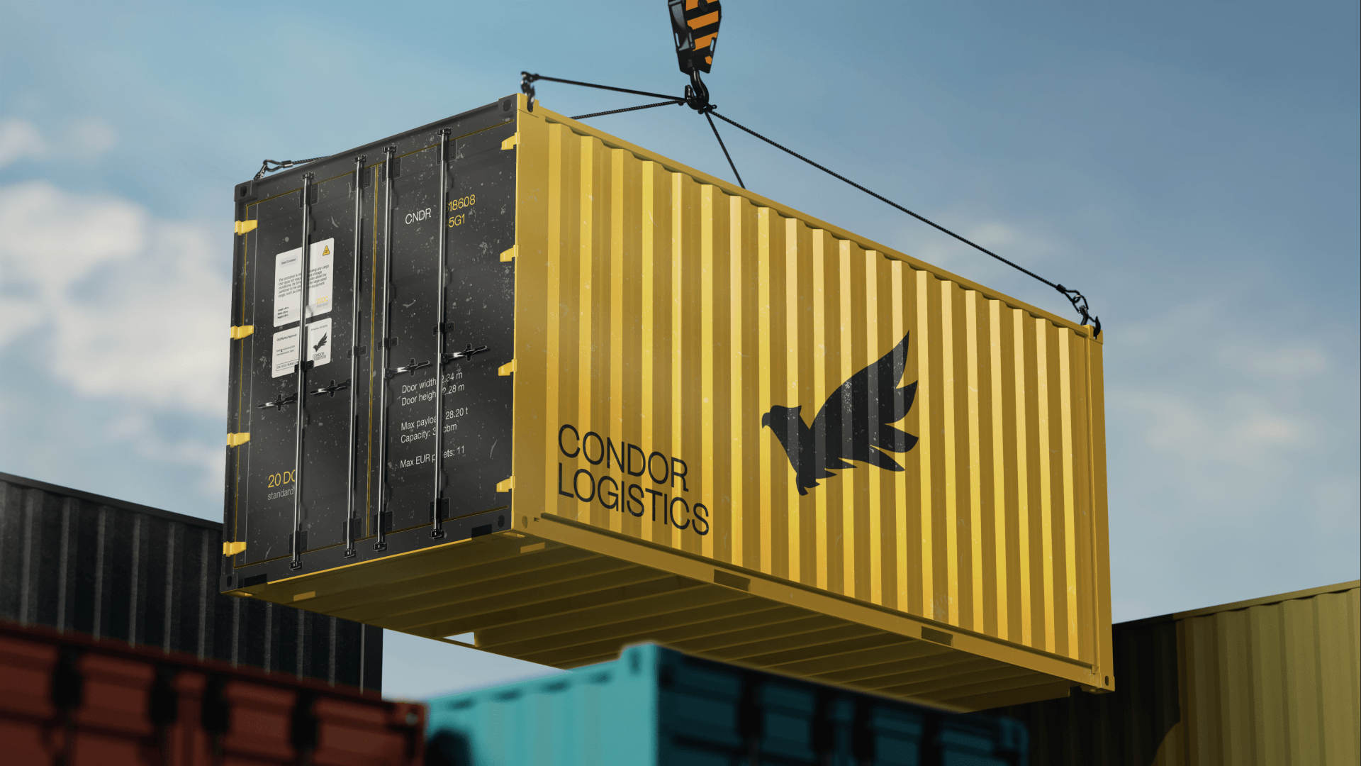 CONDOR LOGISTICS — Изображение №15 — Интерфейсы, Брендинг на Dprofile