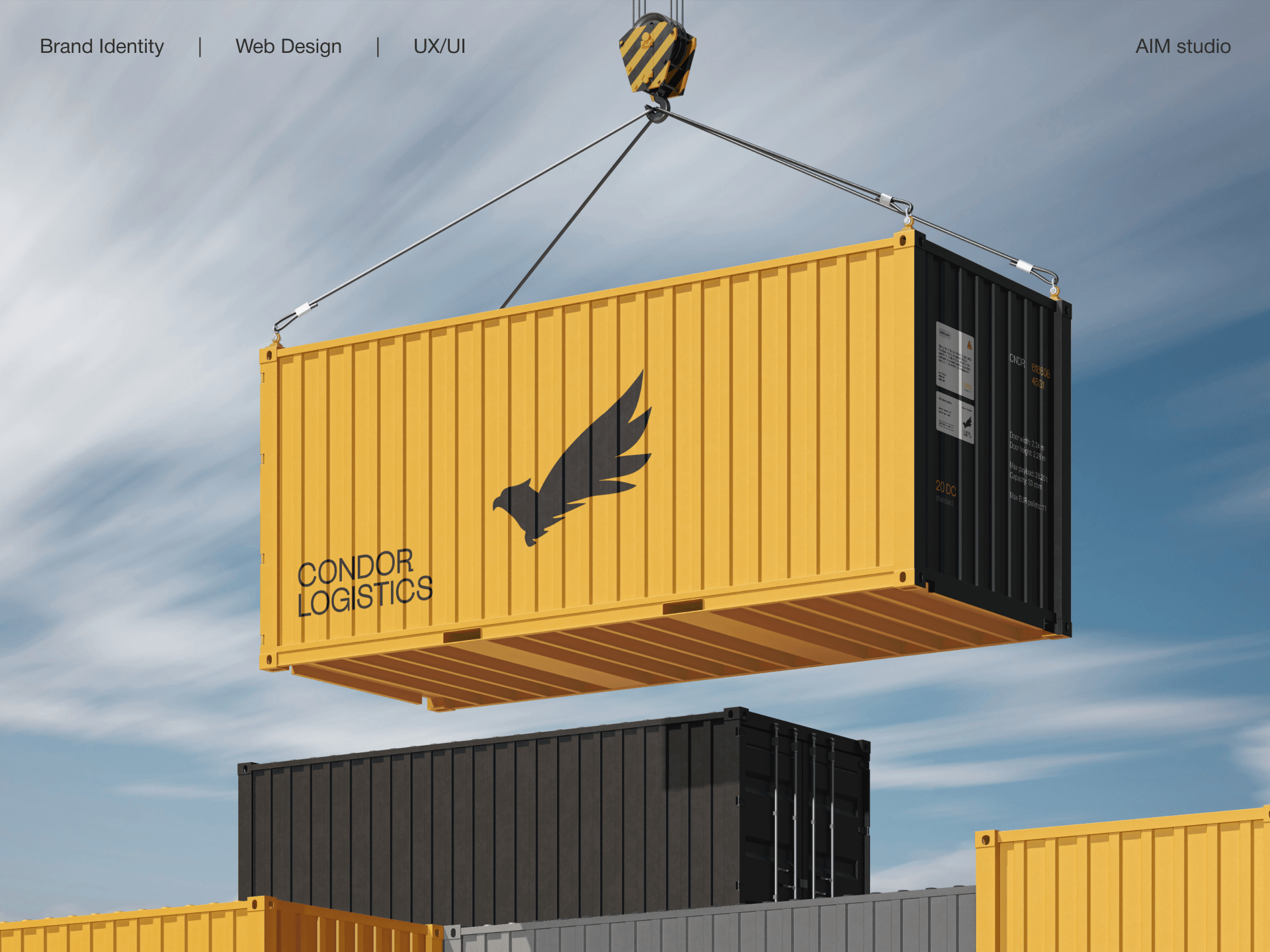 CONDOR LOGISTICS — Изображение №1 — Интерфейсы, Брендинг на Dprofile