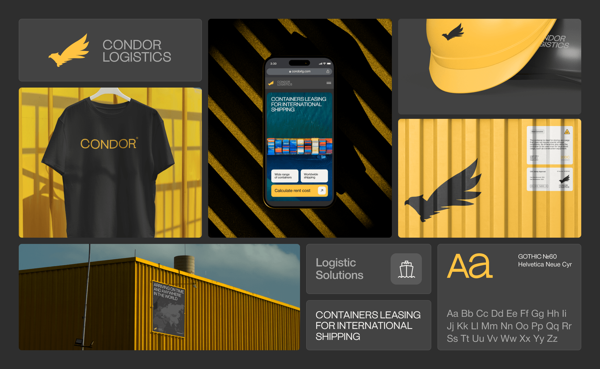 CONDOR LOGISTICS — Изображение №2 — Интерфейсы, Брендинг на Dprofile
