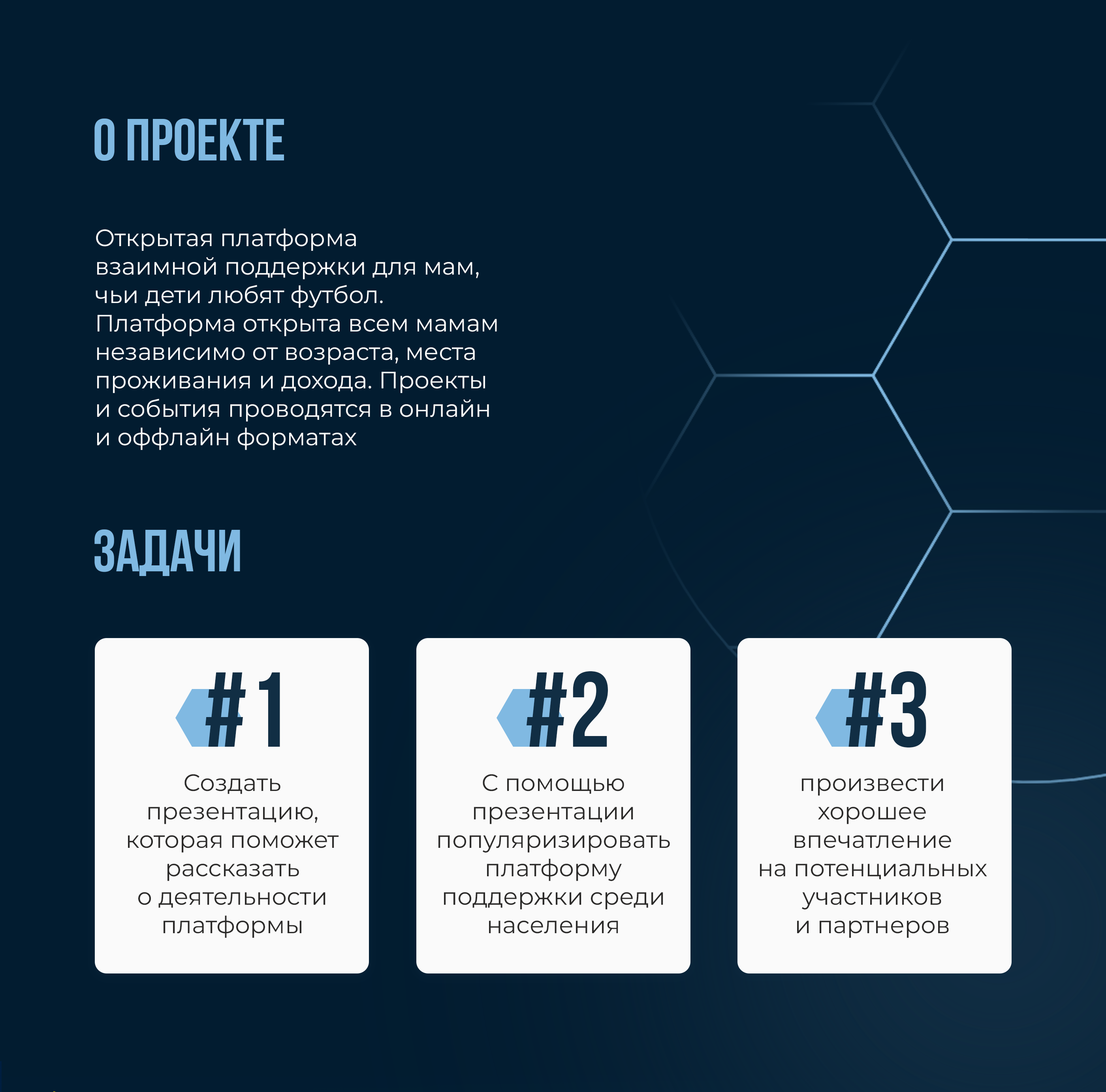 Презентация для проекта Football Mom — Изображение №2 — Графика, Маркетинг на Dprofile