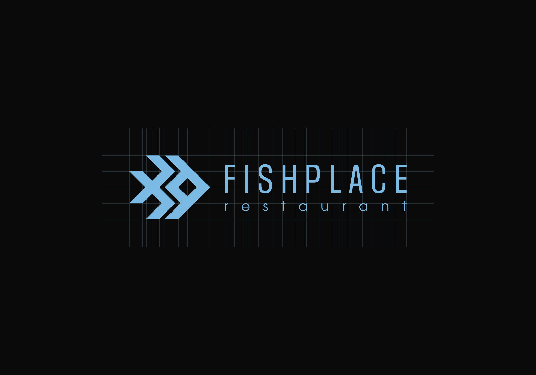 Логотип и фирменный стиль для ресторана FISHPLACE — Изображение №3 — Брендинг на Dprofile