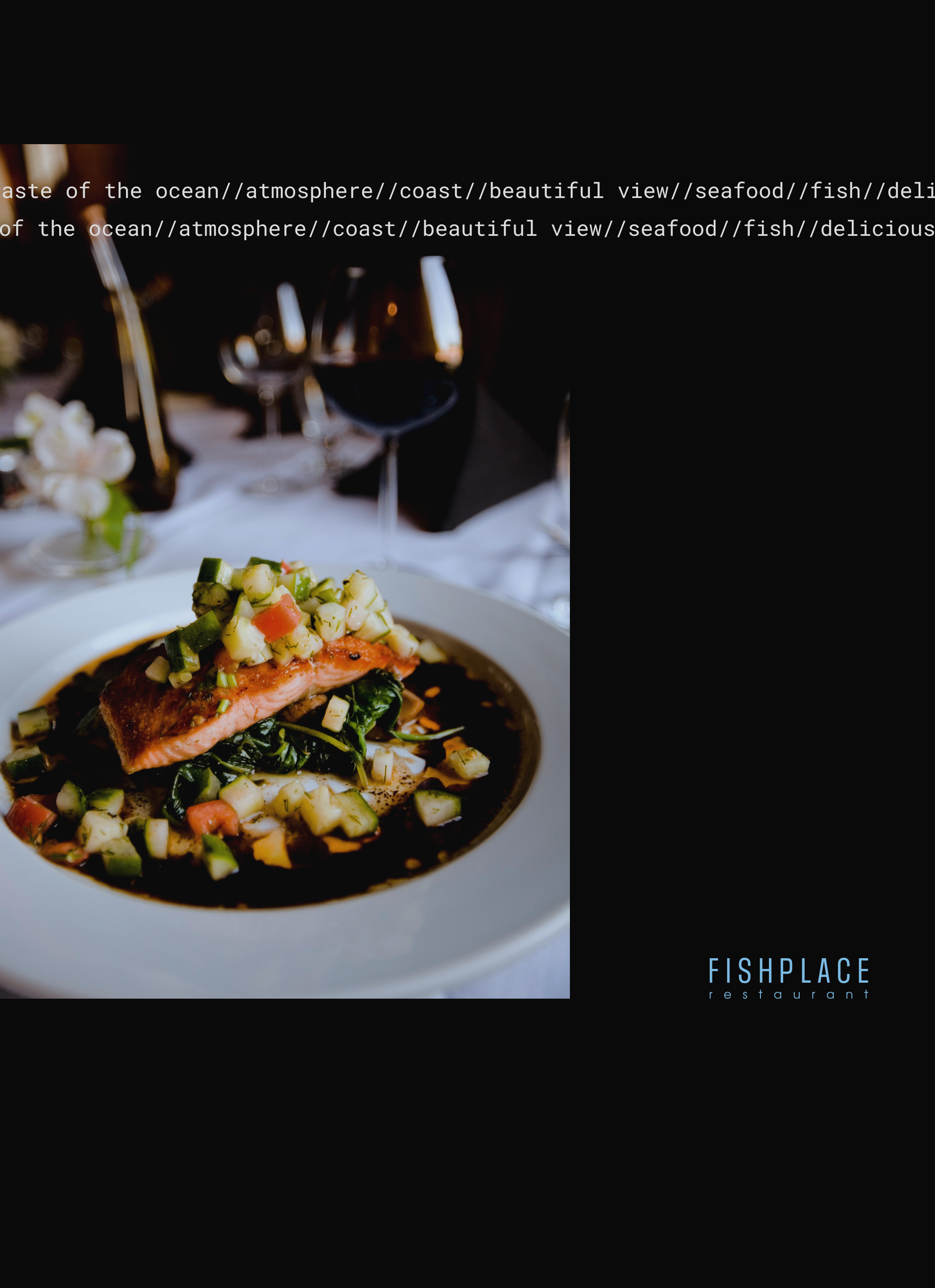 Логотип и фирменный стиль для ресторана FISHPLACE — Изображение №11 — Брендинг на Dprofile