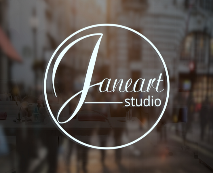 Логотип Janeart Studio — Брендинг, Графика на Dprofile