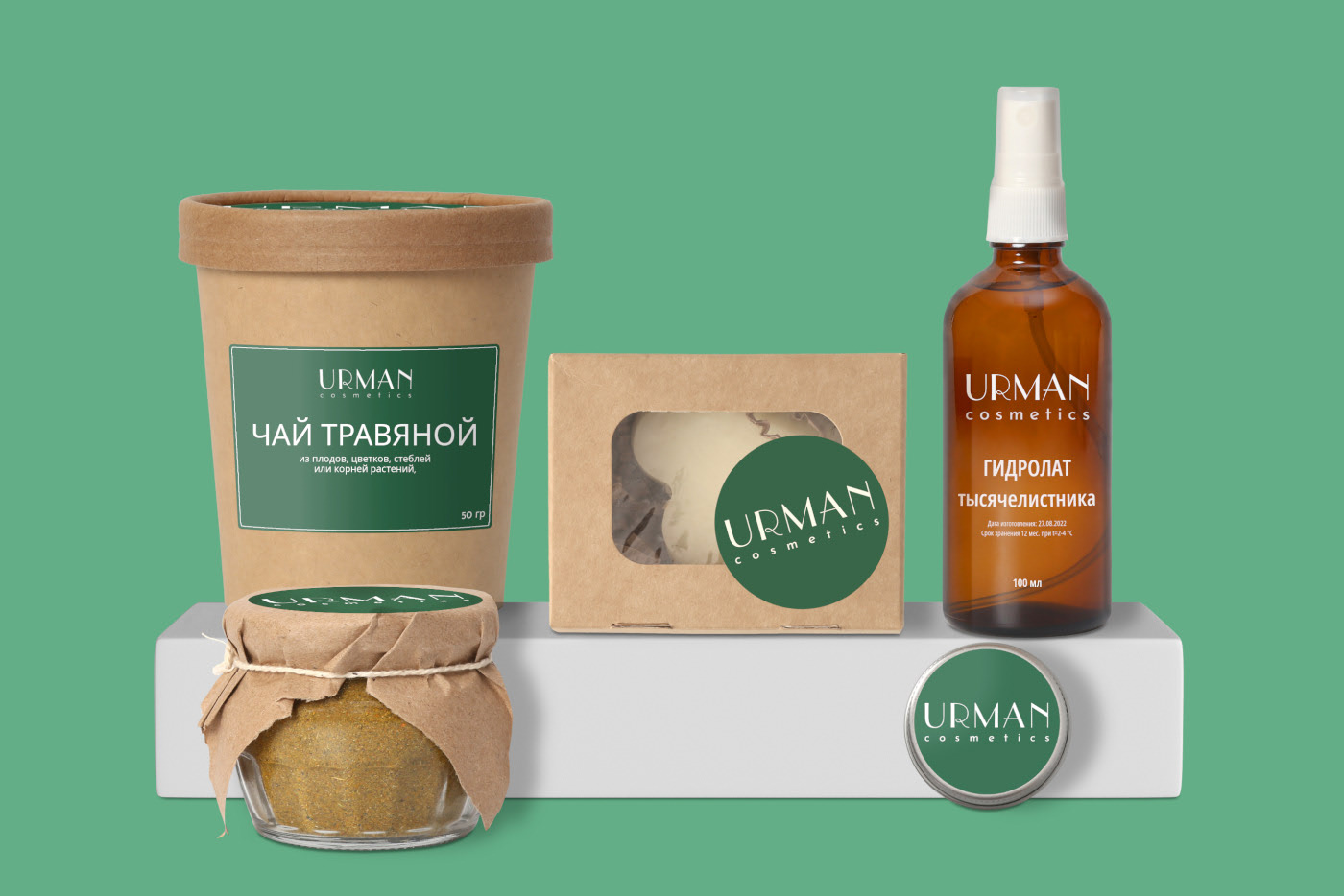 URMAN cosmetics — Изображение №6 — Брендинг, Графика на Dprofile