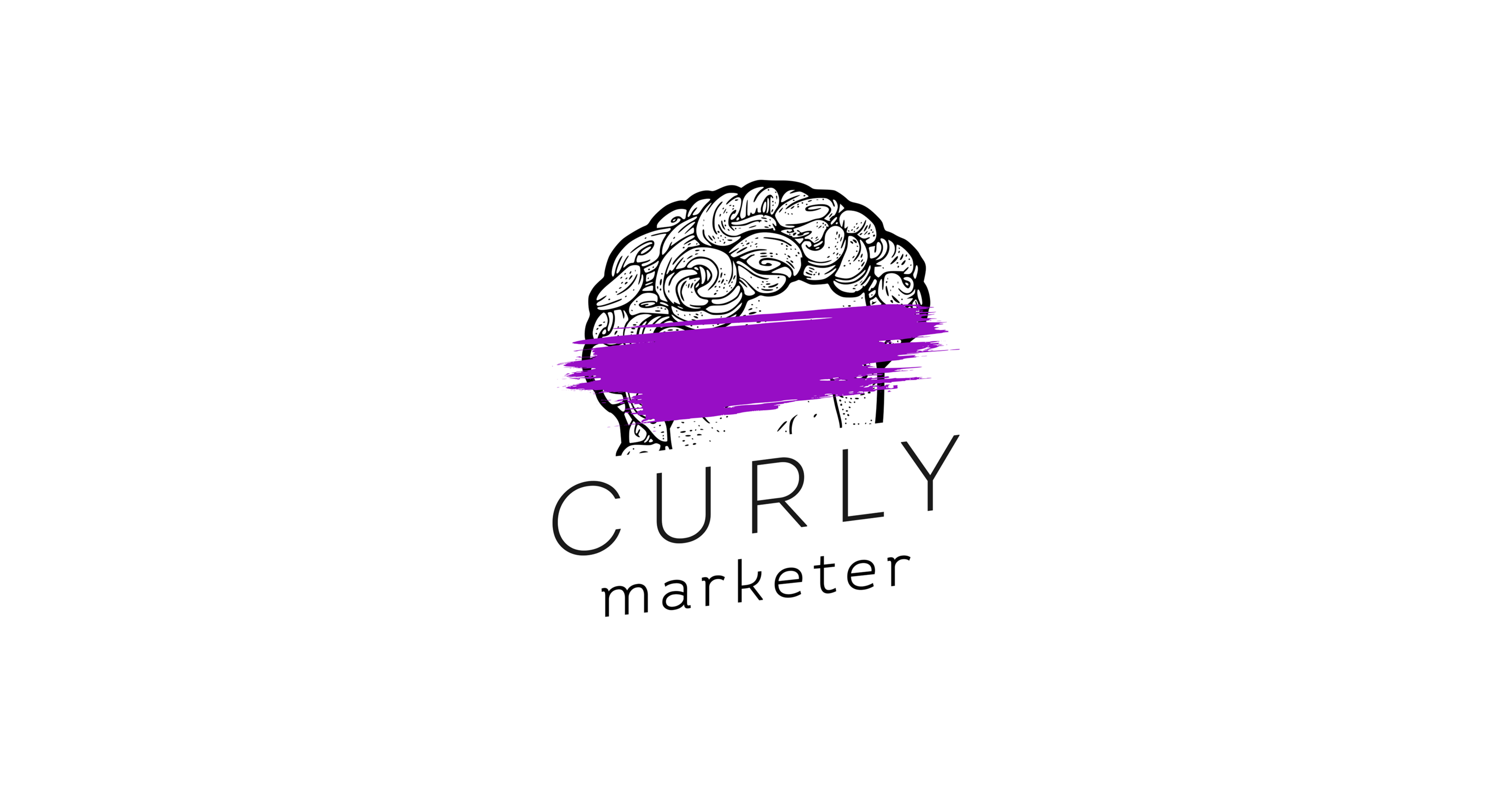 Curly marketer. Логотип для маркетера — Изображение №1 — Брендинг, Графика на Dprofile