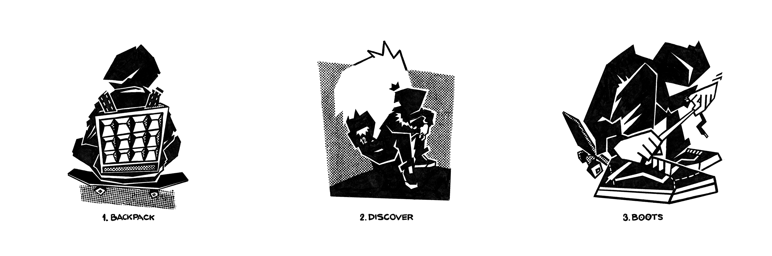 inktober 2024 — Изображение №2 — Иллюстрация на Dprofile