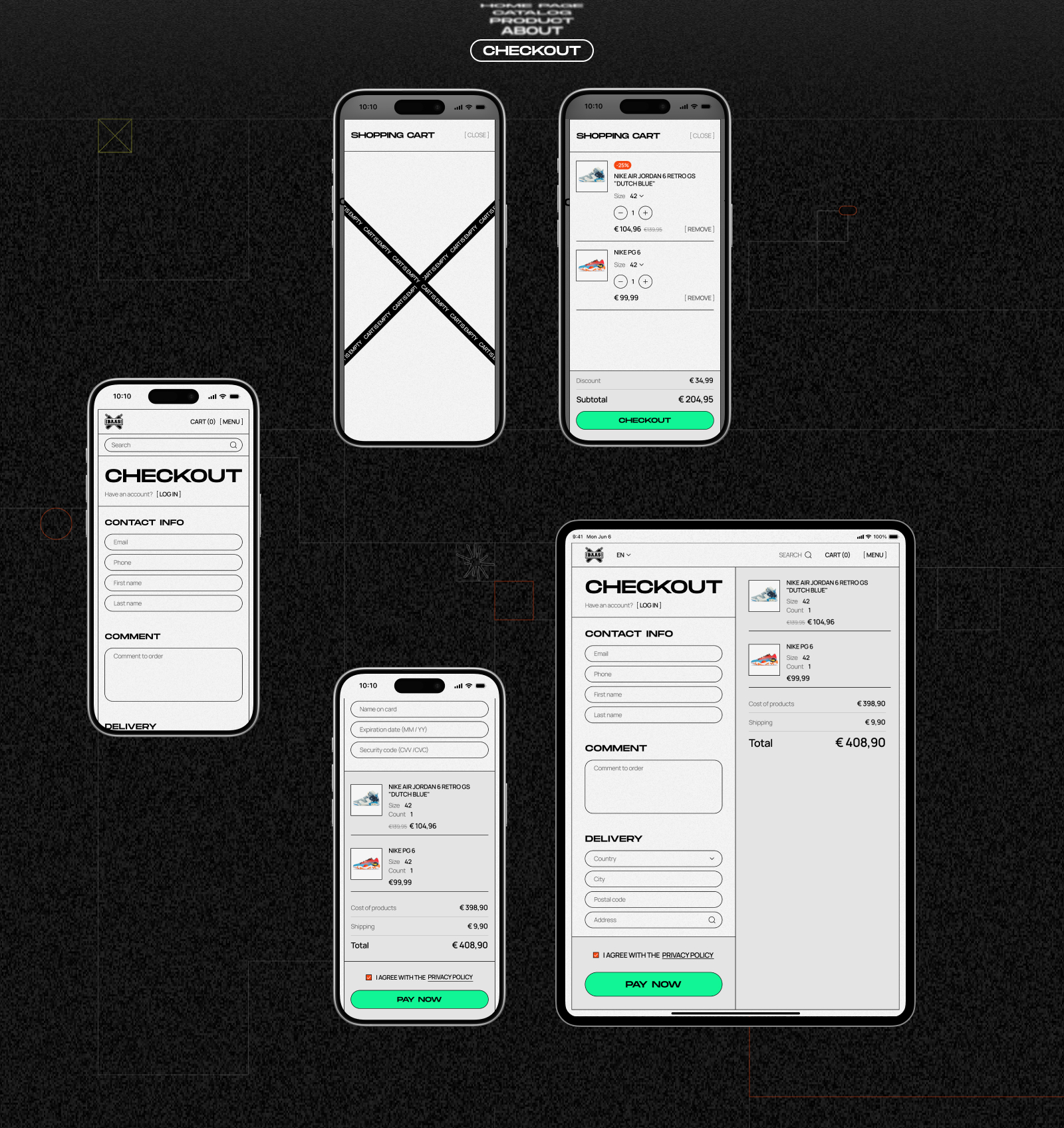 Sneakerbaas | Интернет-магазин кроссовок — Изображение №14 — Интерфейсы на Dprofile