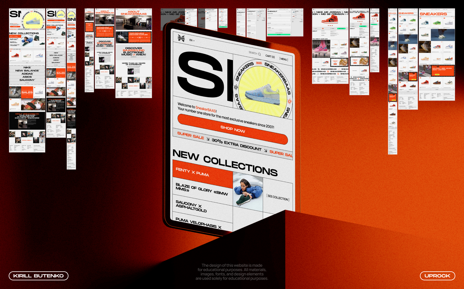 Sneakerbaas | Интернет-магазин кроссовок — Изображение №16 — Интерфейсы на Dprofile