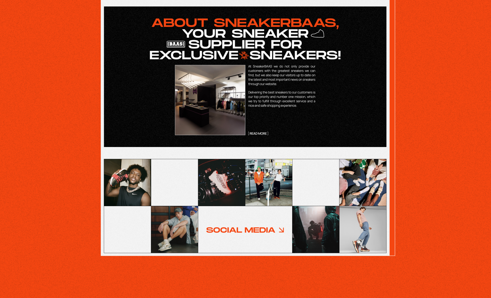 Sneakerbaas | Интернет-магазин кроссовок — Изображение №5 — Интерфейсы на Dprofile