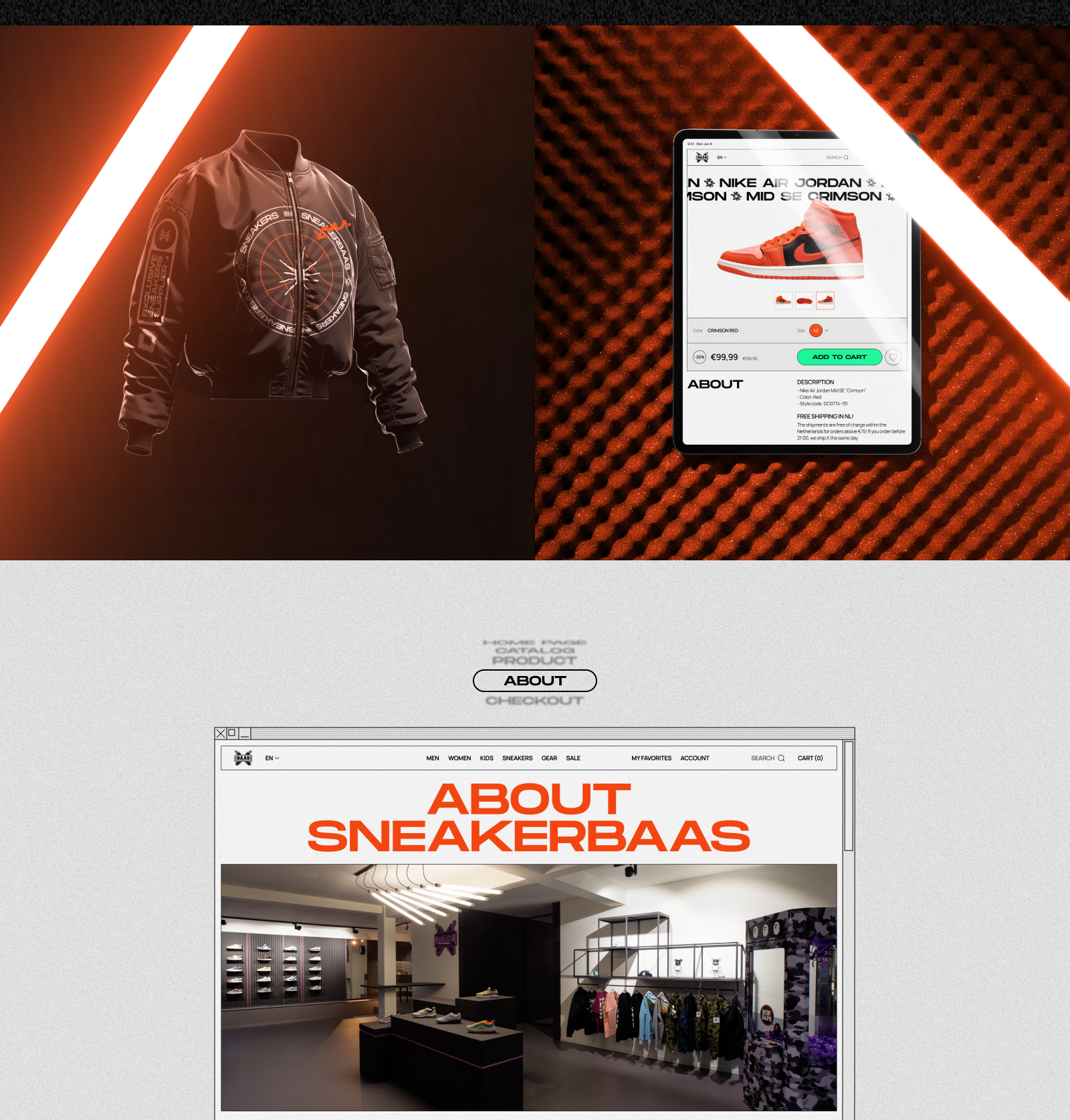 Sneakerbaas | Интернет-магазин кроссовок — Изображение №12 — Интерфейсы на Dprofile