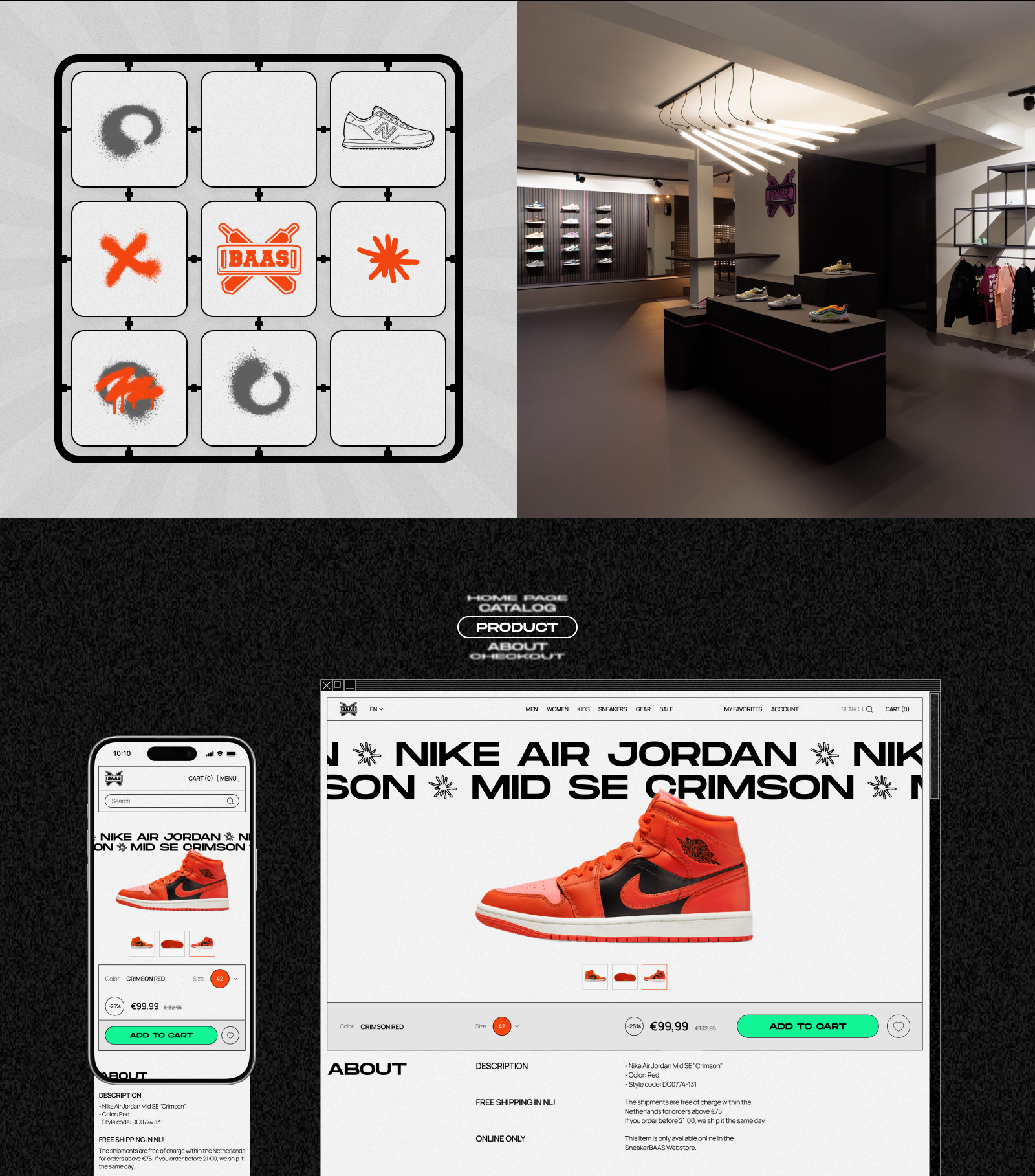 Sneakerbaas | Интернет-магазин кроссовок — Изображение №10 — Интерфейсы на Dprofile