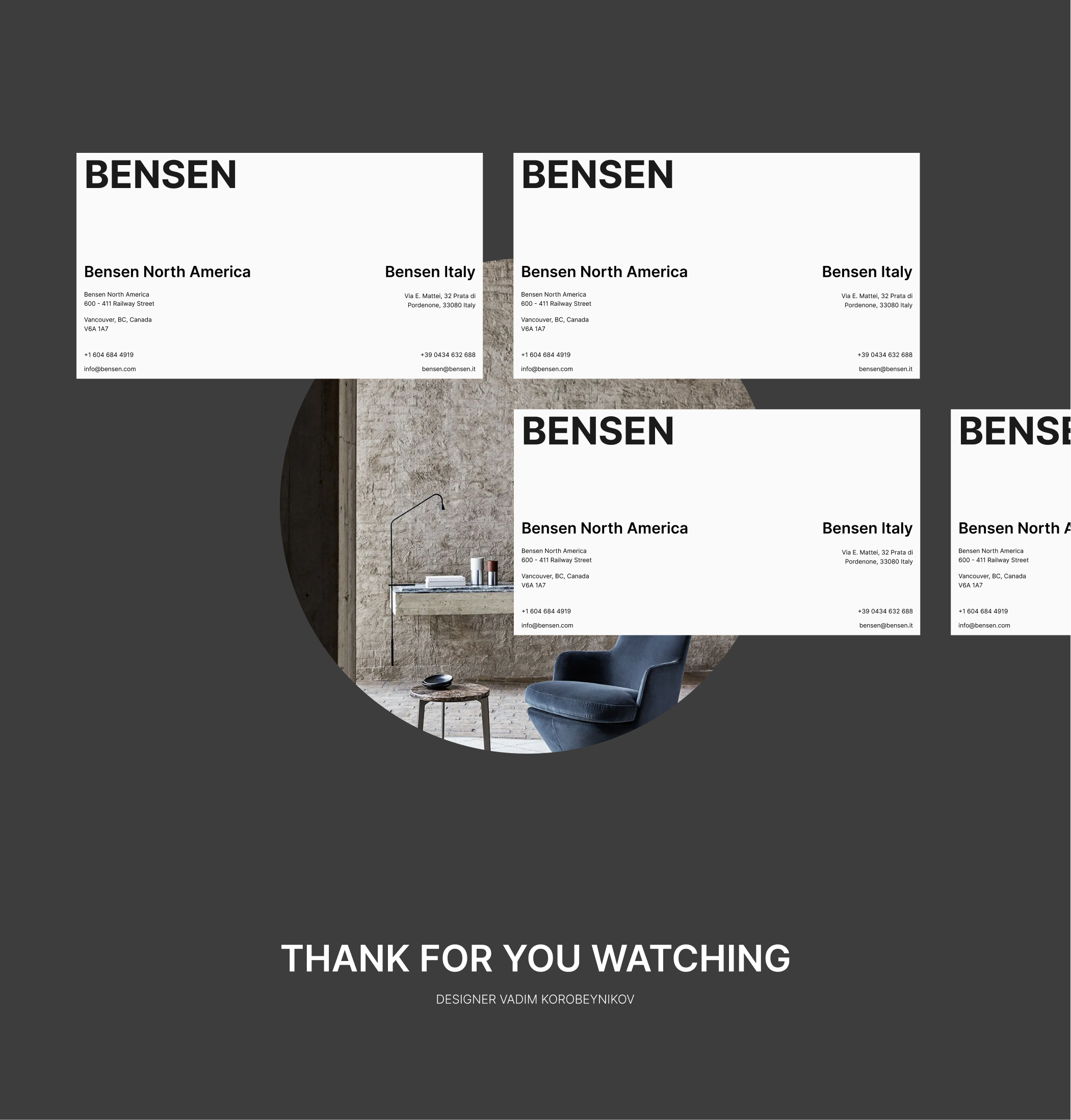 Redesign concept BENSEN website — Изображение №7 — Интерфейсы на Dprofile