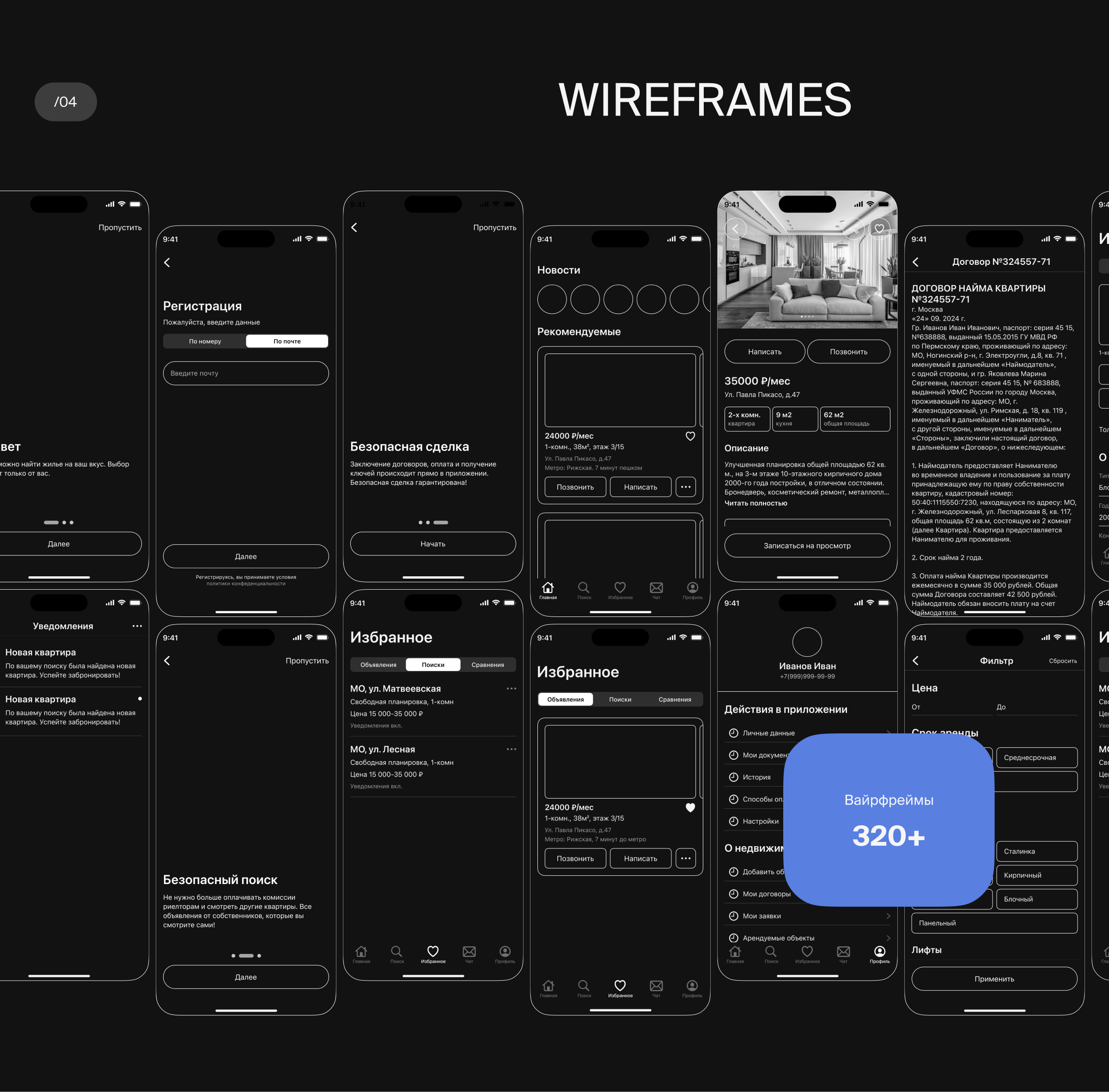 BOOKING_Mobile app — Изображение №9 — Интерфейсы на Dprofile