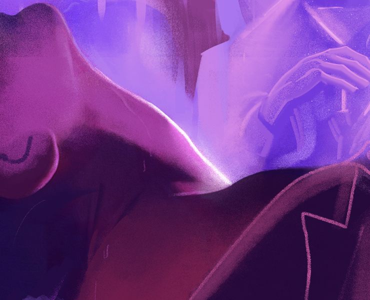 night dance - illustration на Dprofile