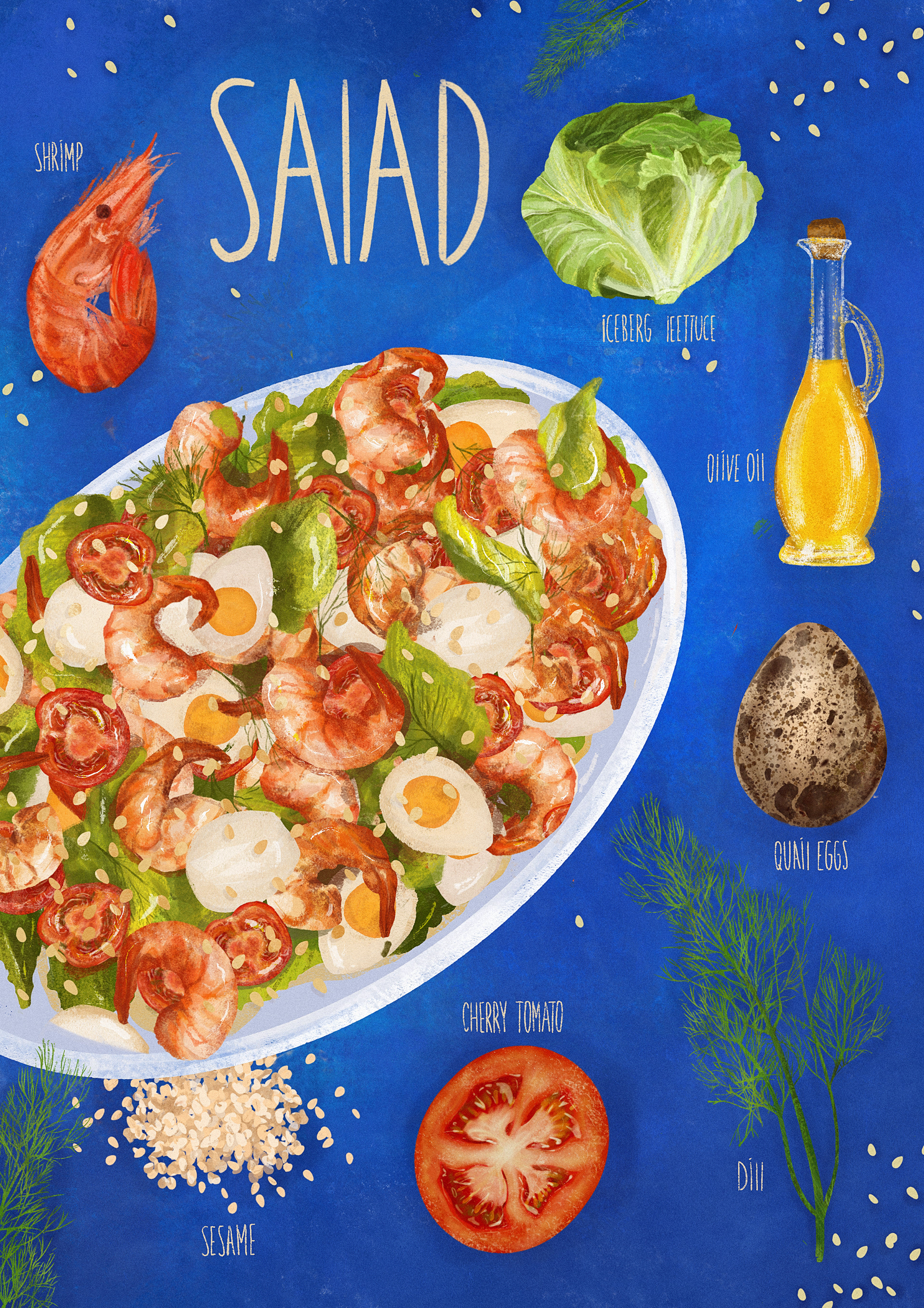 FOOD ILLUSTRATION — Изображение №4 — Брендинг, Иллюстрация, Графика на Dprofile