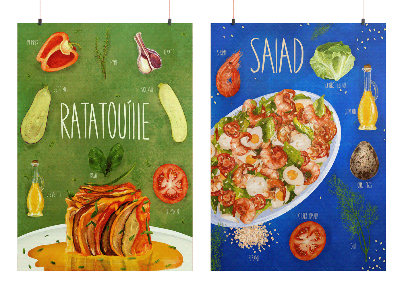 FOOD ILLUSTRATION — Изображение №21 — Брендинг, Иллюстрация, Графика на Dprofile