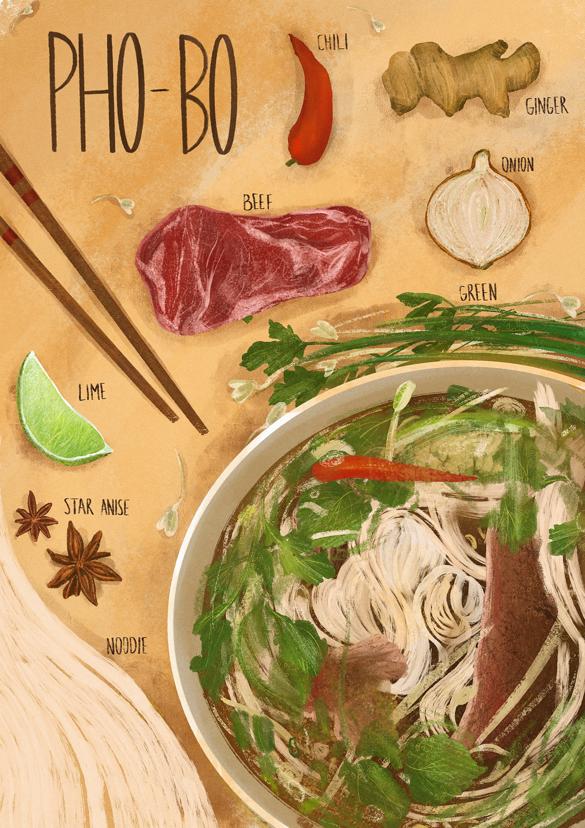 FOOD ILLUSTRATION — Изображение №13 — Брендинг, Иллюстрация, Графика на Dprofile