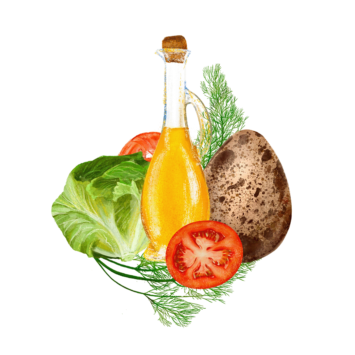 FOOD ILLUSTRATION — Изображение №6 — Брендинг, Иллюстрация, Графика на Dprofile