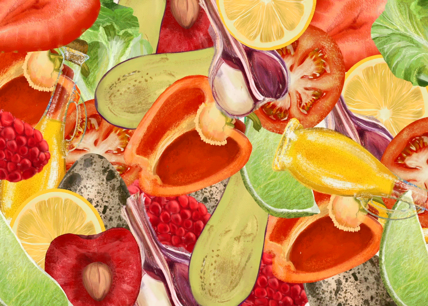 FOOD ILLUSTRATION — Изображение №1 — Брендинг, Иллюстрация, Графика на Dprofile