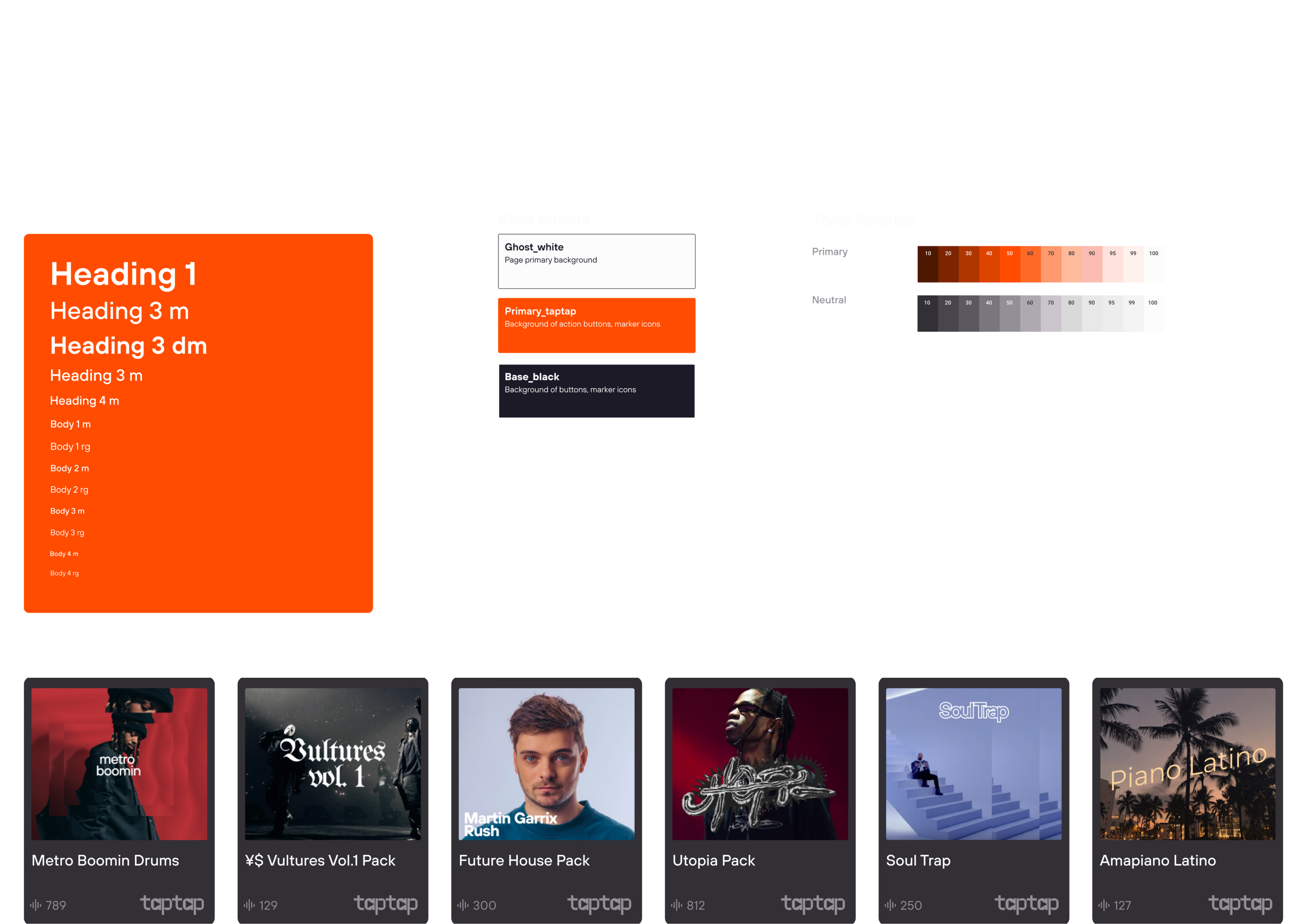 taptap — web service for creating tracks — Изображение №6 — Интерфейсы, Брендинг на Dprofile