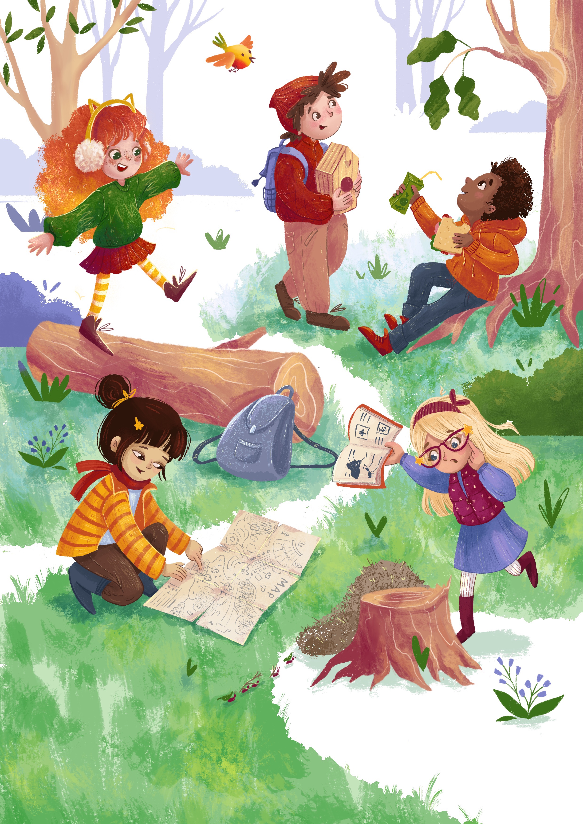 Children character design — Изображение №7 — Иллюстрация на Dprofile