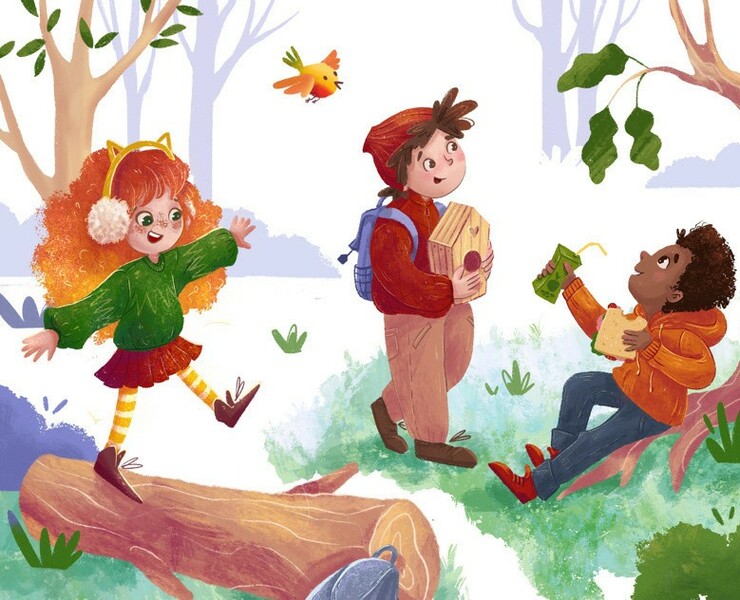 Children character design — Иллюстрация на Dprofile