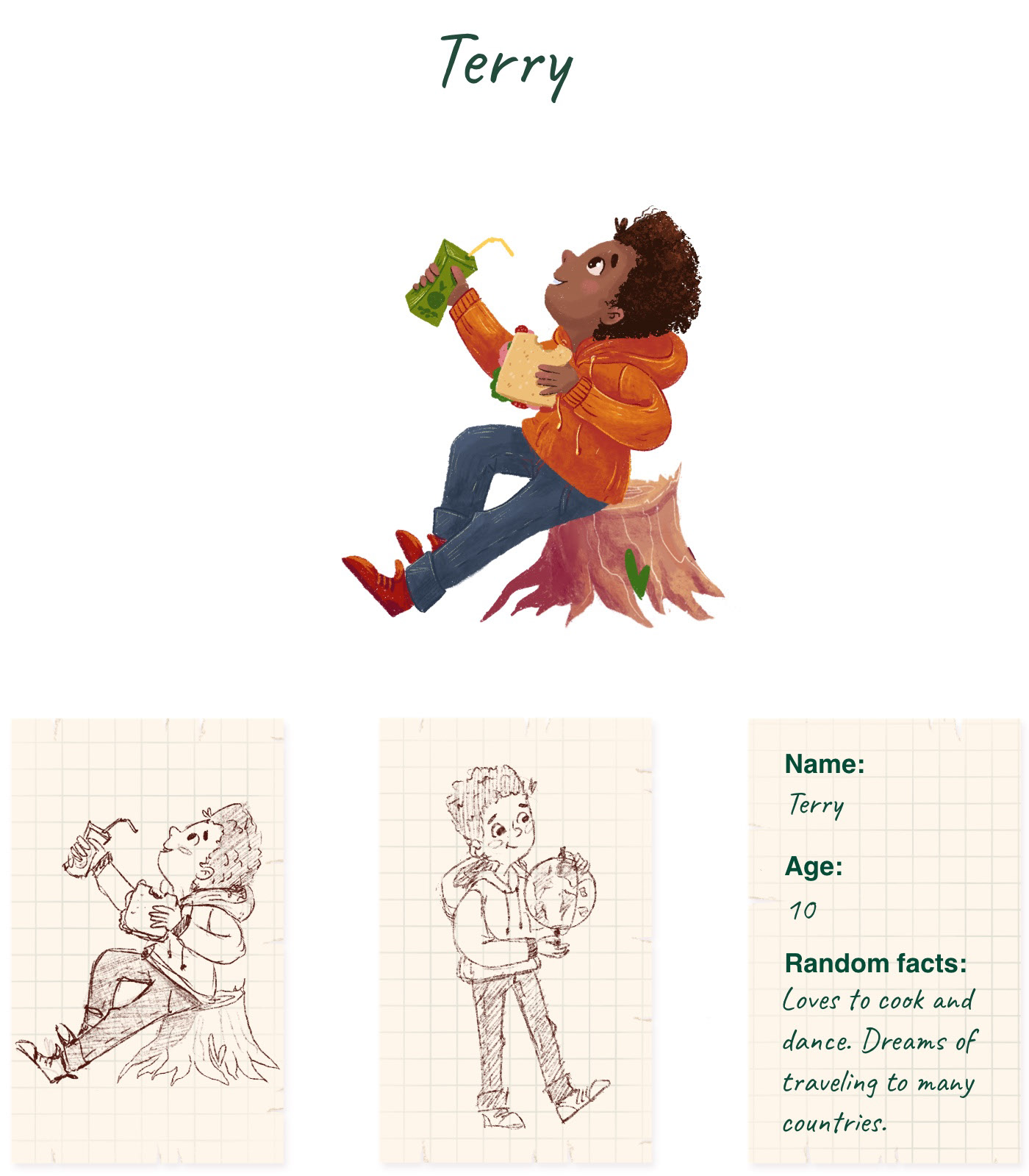 Children character design — Изображение №5 — Иллюстрация на Dprofile