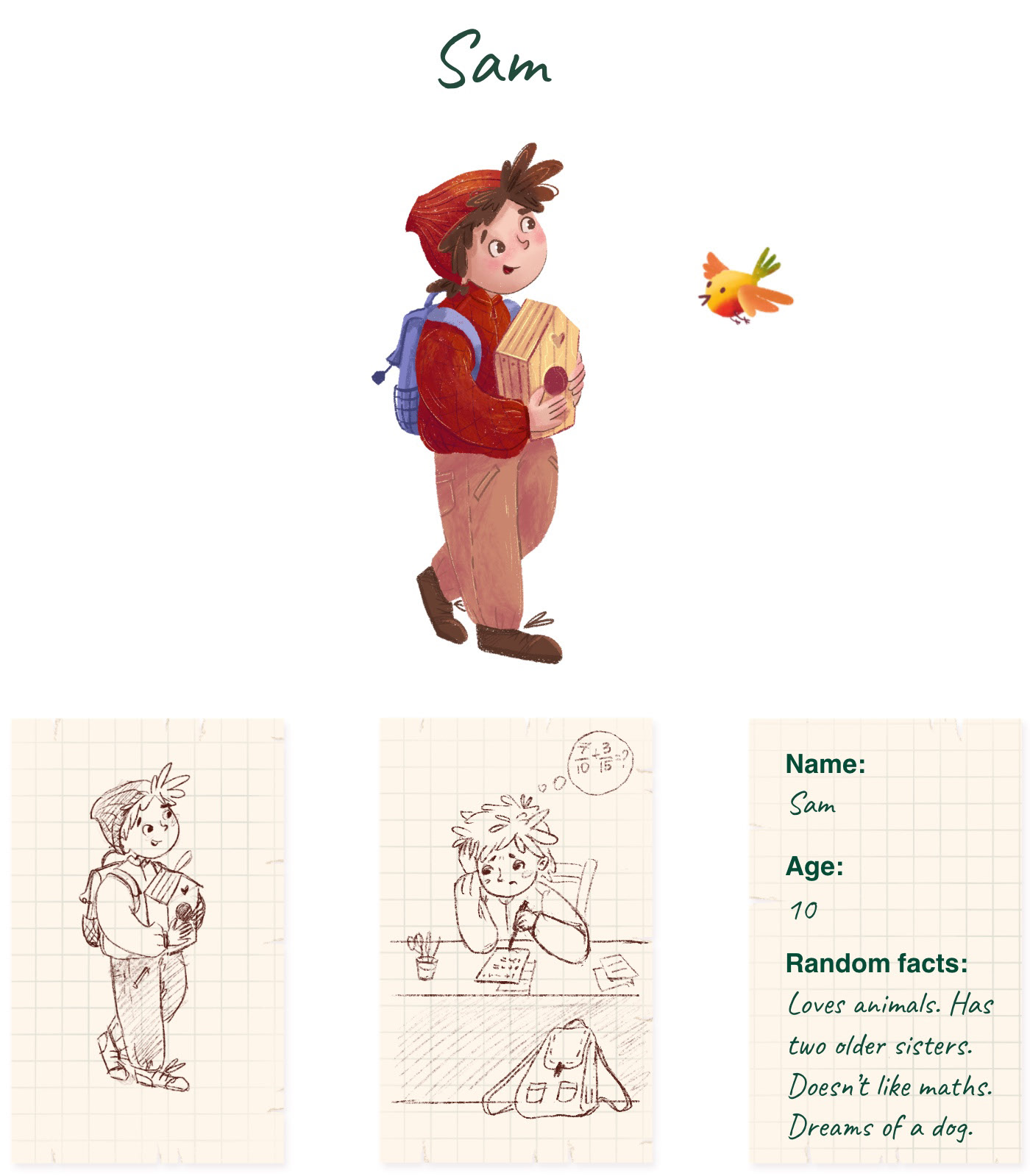Children character design — Изображение №4 — Иллюстрация на Dprofile
