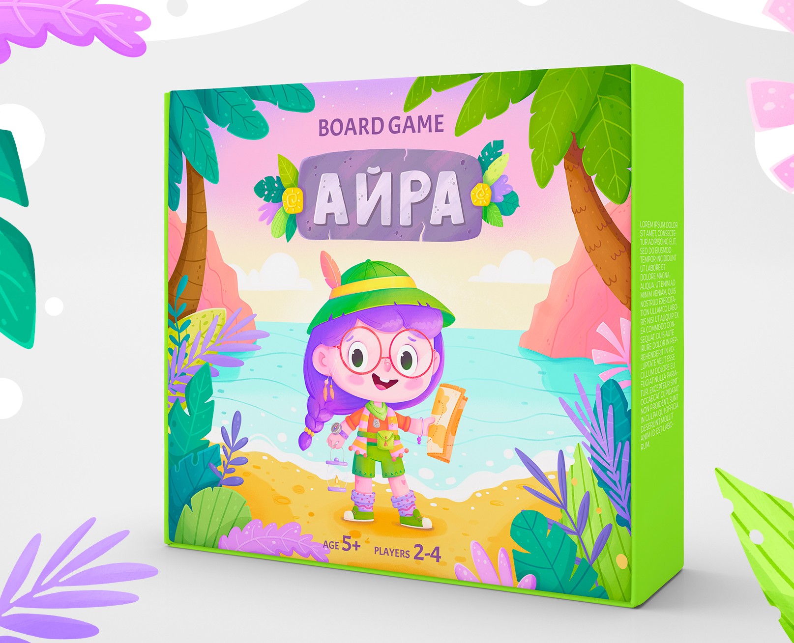 Приключения Айры. Дизайн персонажей. Настольная игра на Dprofile