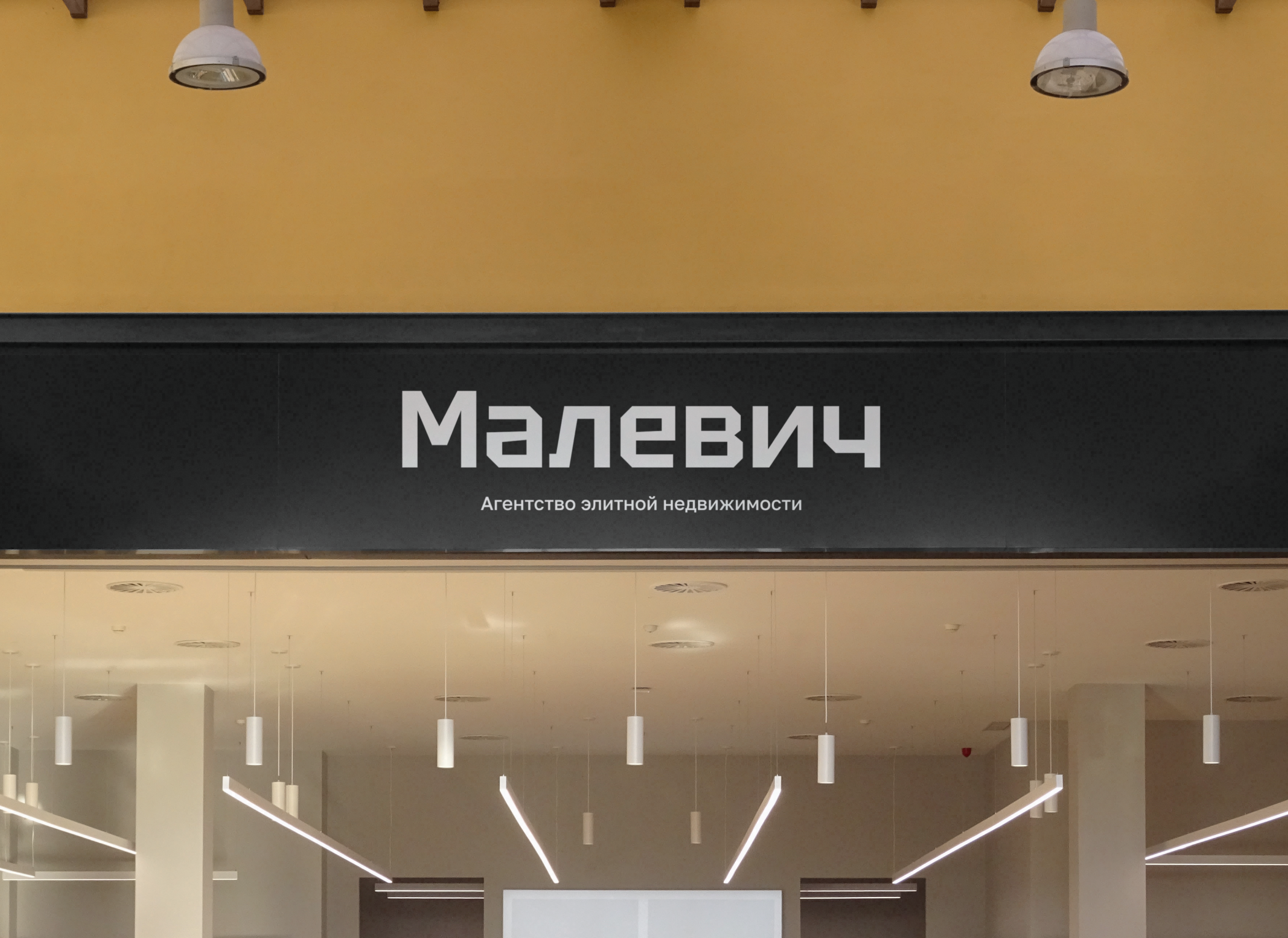 Малевич, шрифтовой логотип — Изображение №1 — Брендинг, Маркетинг на Dprofile