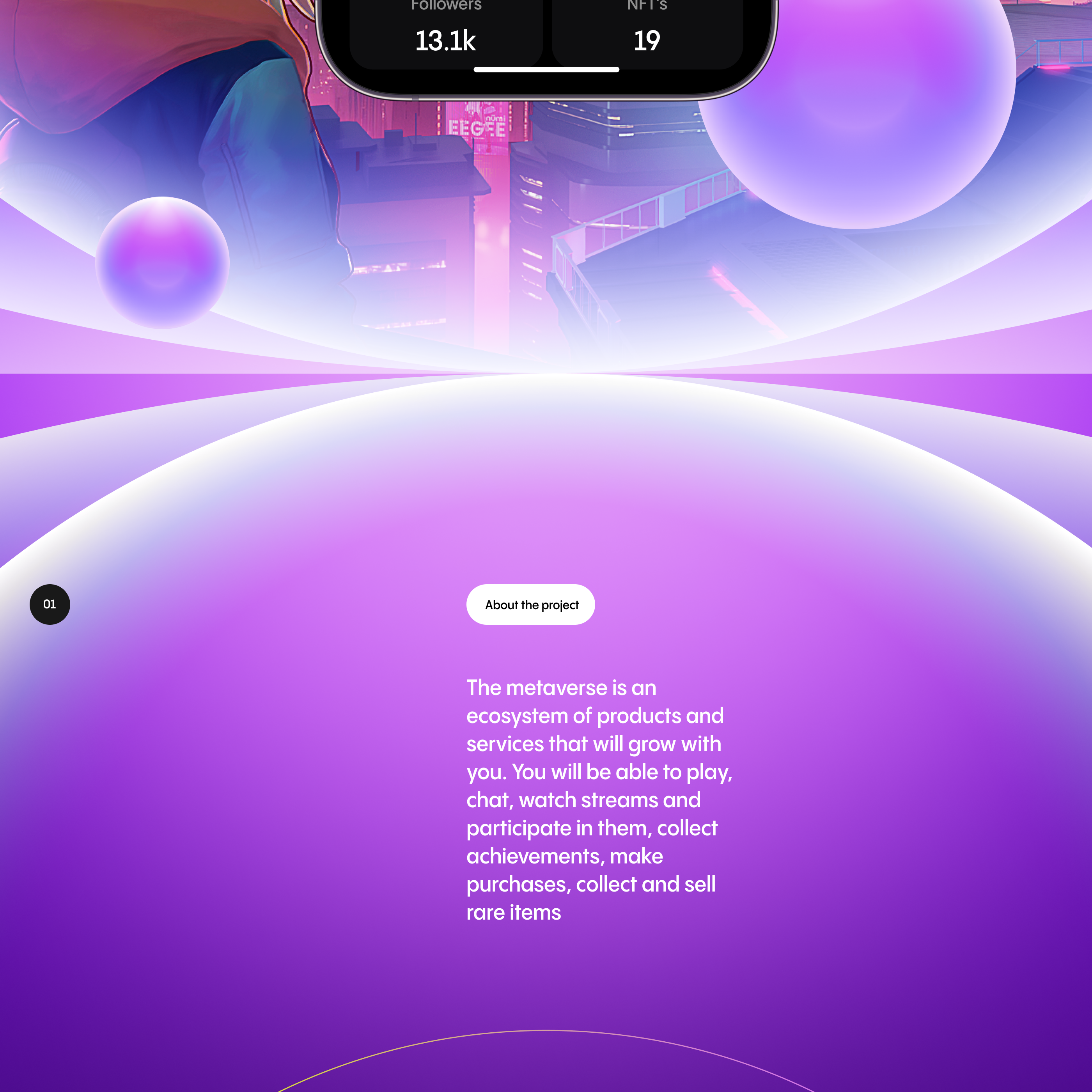Nümi Core | Streaming, Сommunities, In-game Drops — Изображение №3 — Интерфейсы, Брендинг на Dprofile
