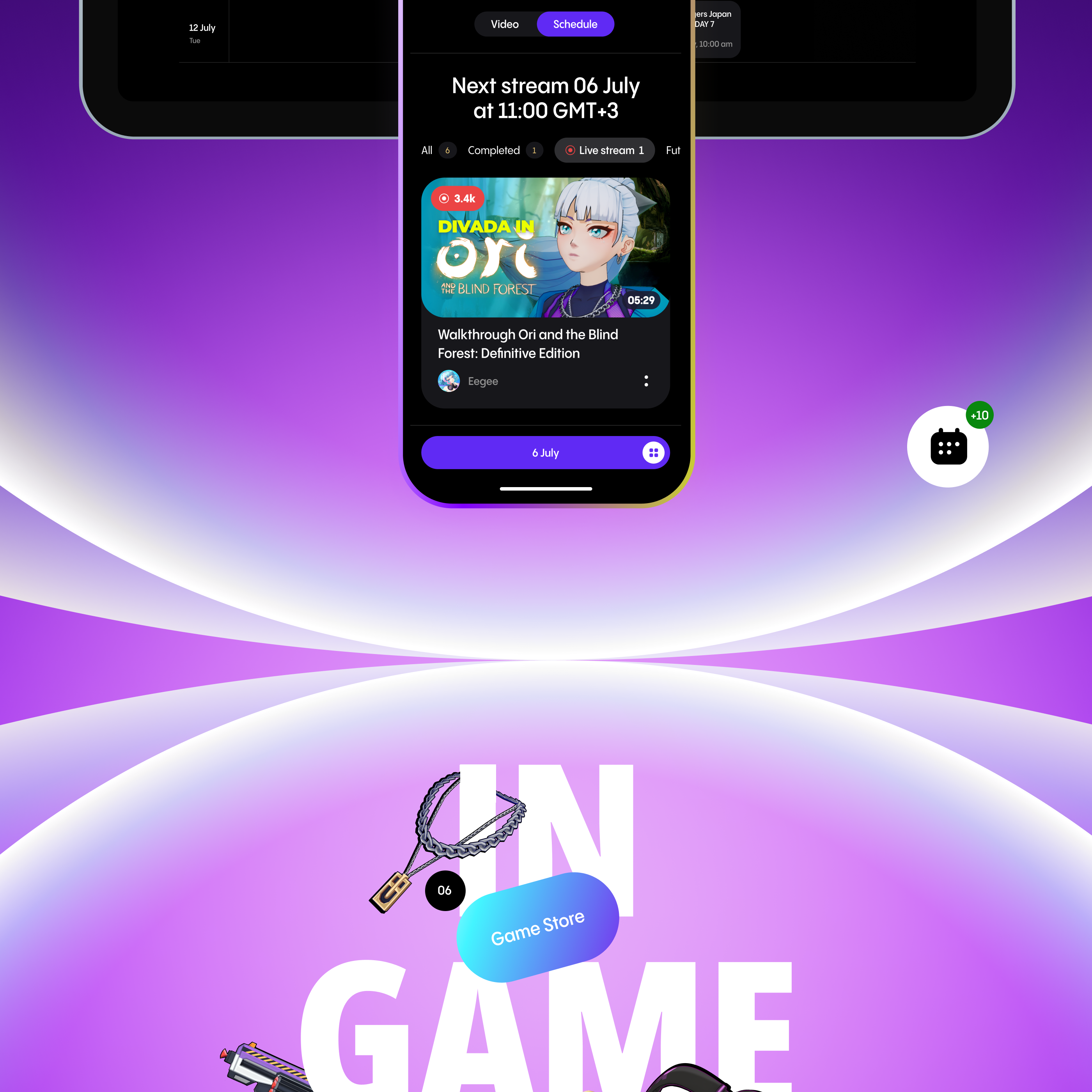 Nümi Core | Streaming, Сommunities, In-game Drops — Изображение №18 — Интерфейсы, Брендинг на Dprofile