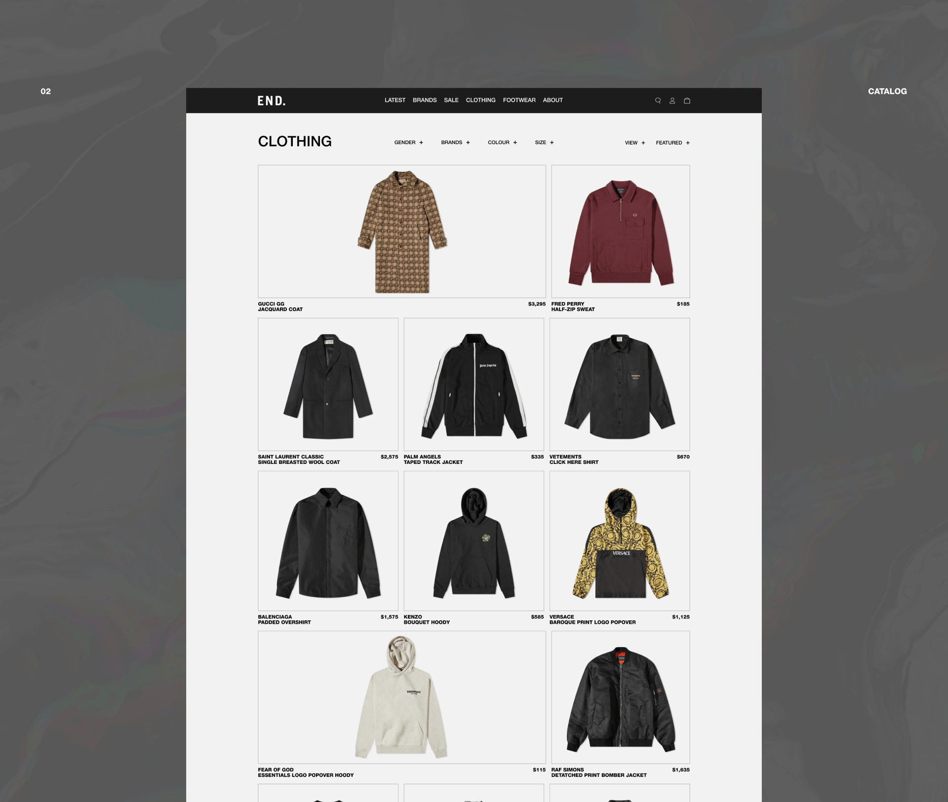 END. | E-commerce redesigne — Изображение №5 — Интерфейсы на Dprofile