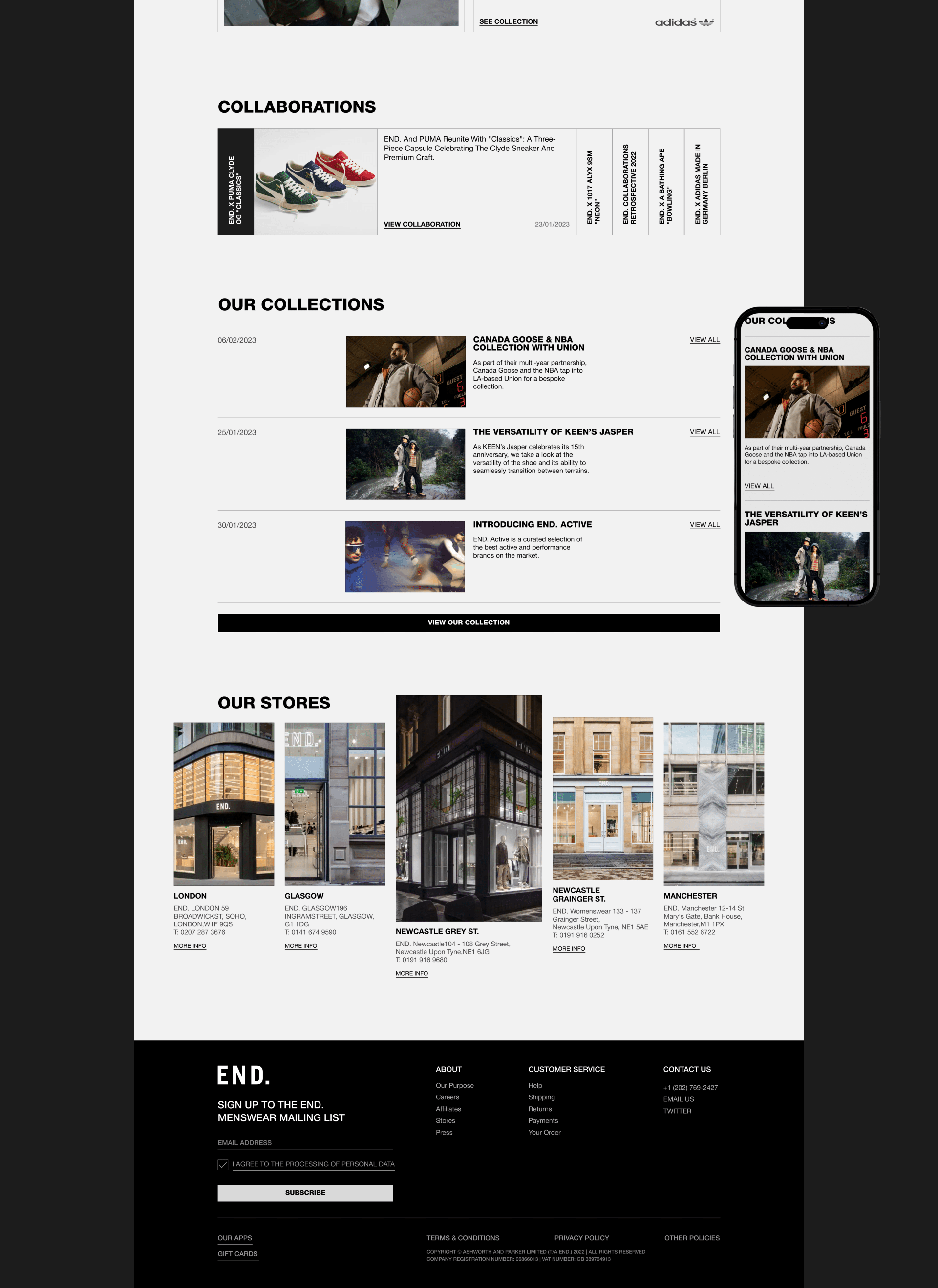 END. | E-commerce redesigne — Изображение №3 — Интерфейсы на Dprofile