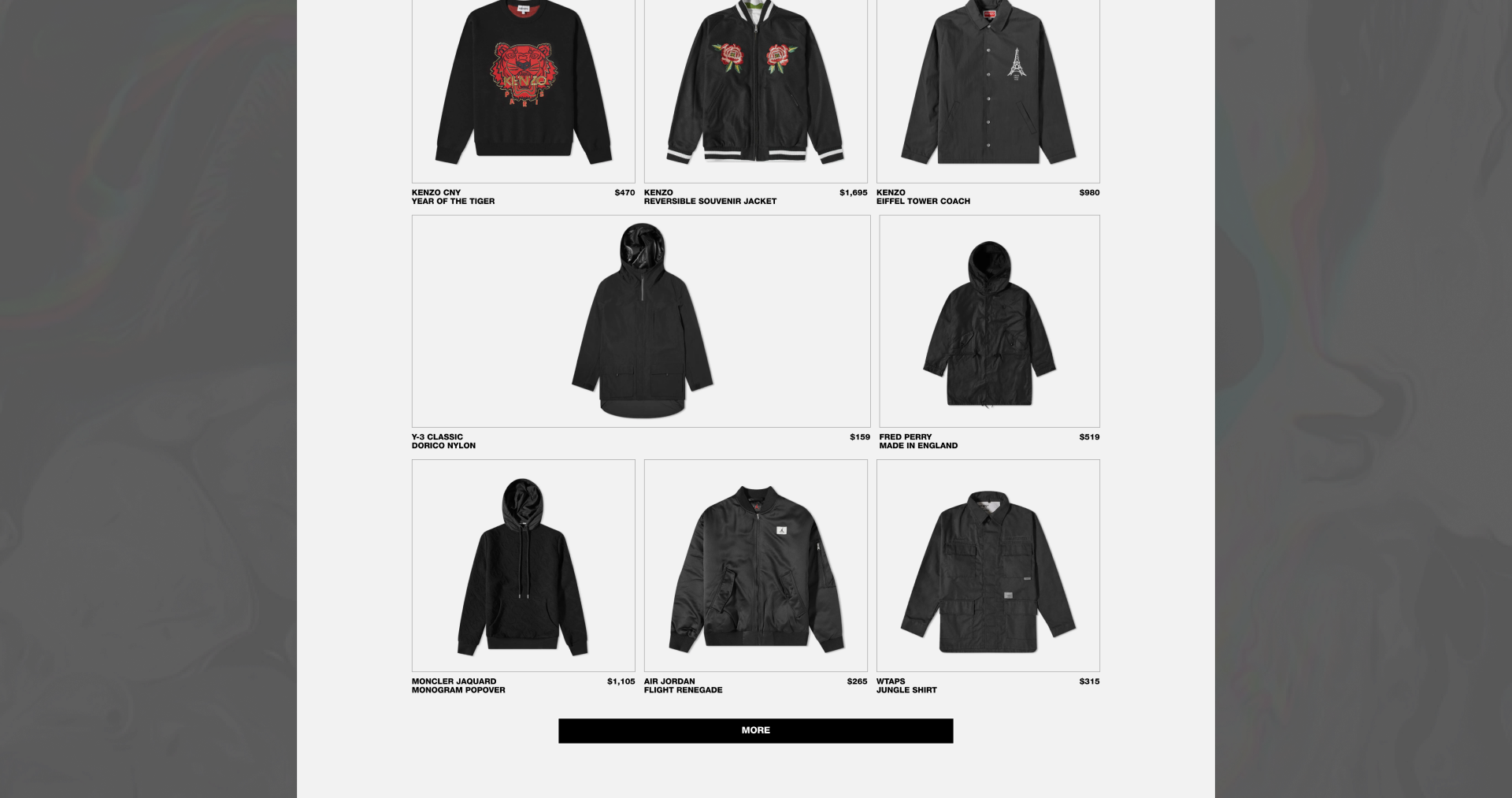 END. | E-commerce redesigne — Изображение №6 — Интерфейсы на Dprofile