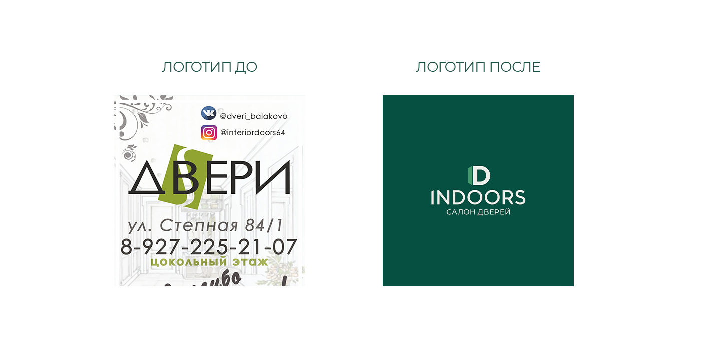 ФИРМЕННЫЙ СТИЛЬ | ЛОГОТИП | САЛОН ДВЕРЕЙ — Изображение №15 — Брендинг, Графика на Dprofile